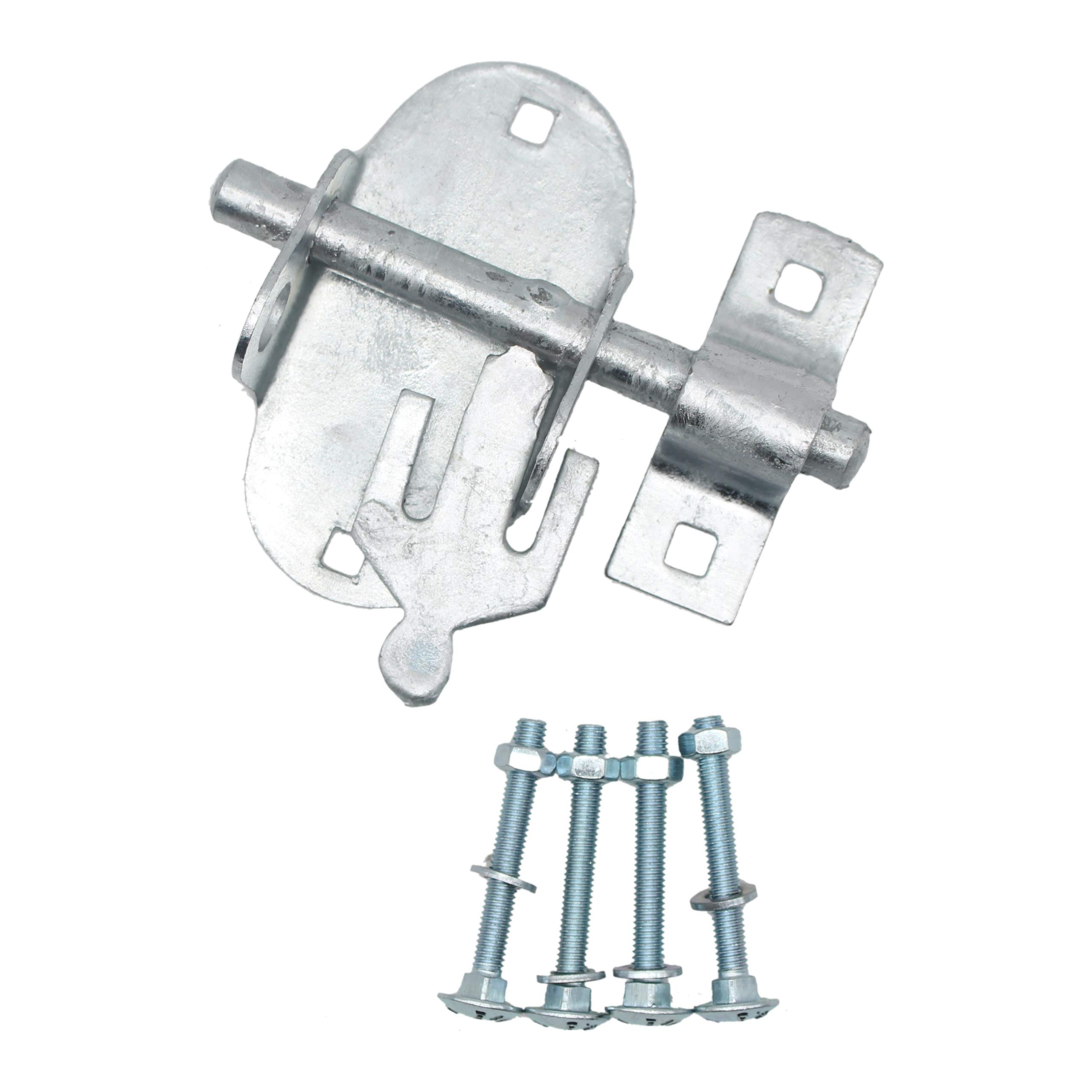 Eai Oval Pad Lock Bolt | 4 Inch / 100Mm | Hot Dip Galvanised | Pack Of 1