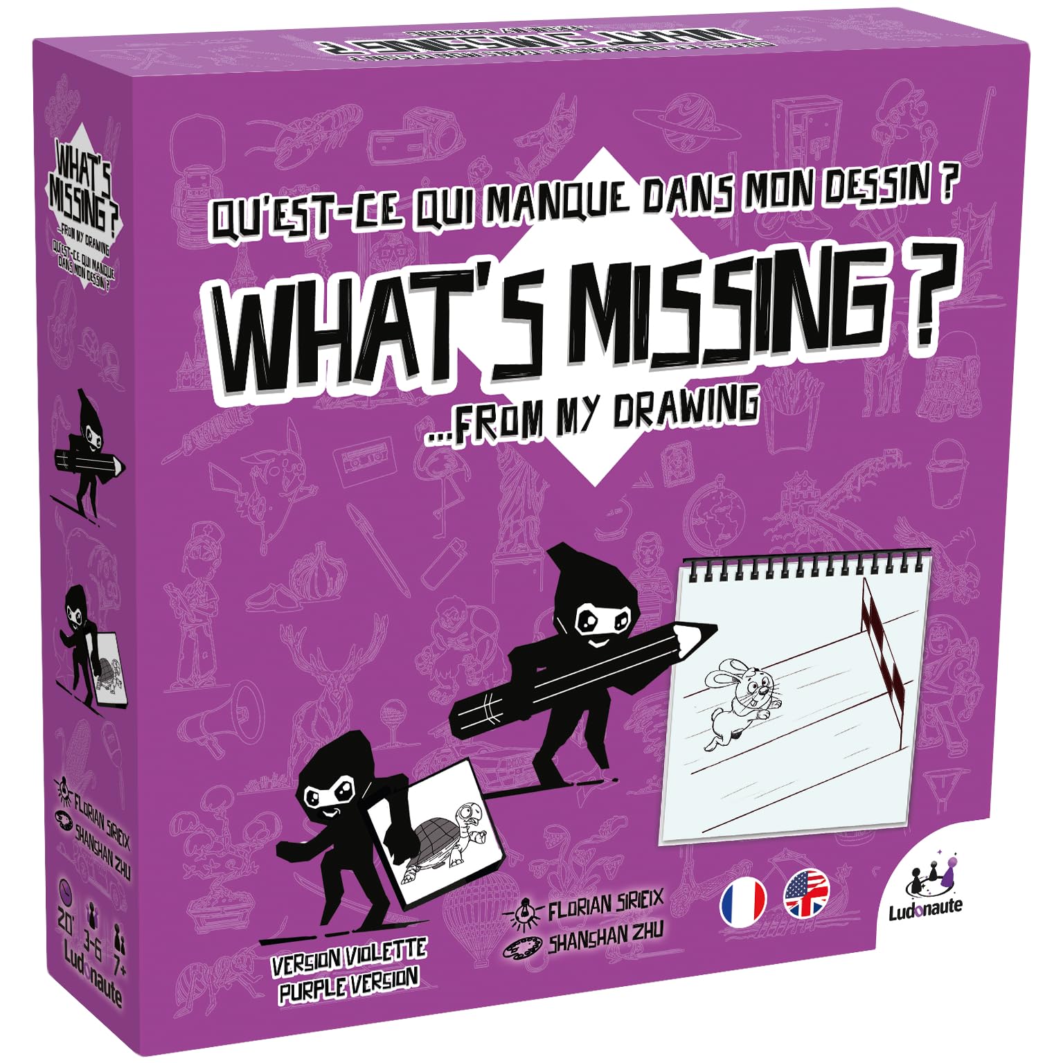 Ludonaute What's Missing - Purple Edition (3-6 Players, 7+ Years)