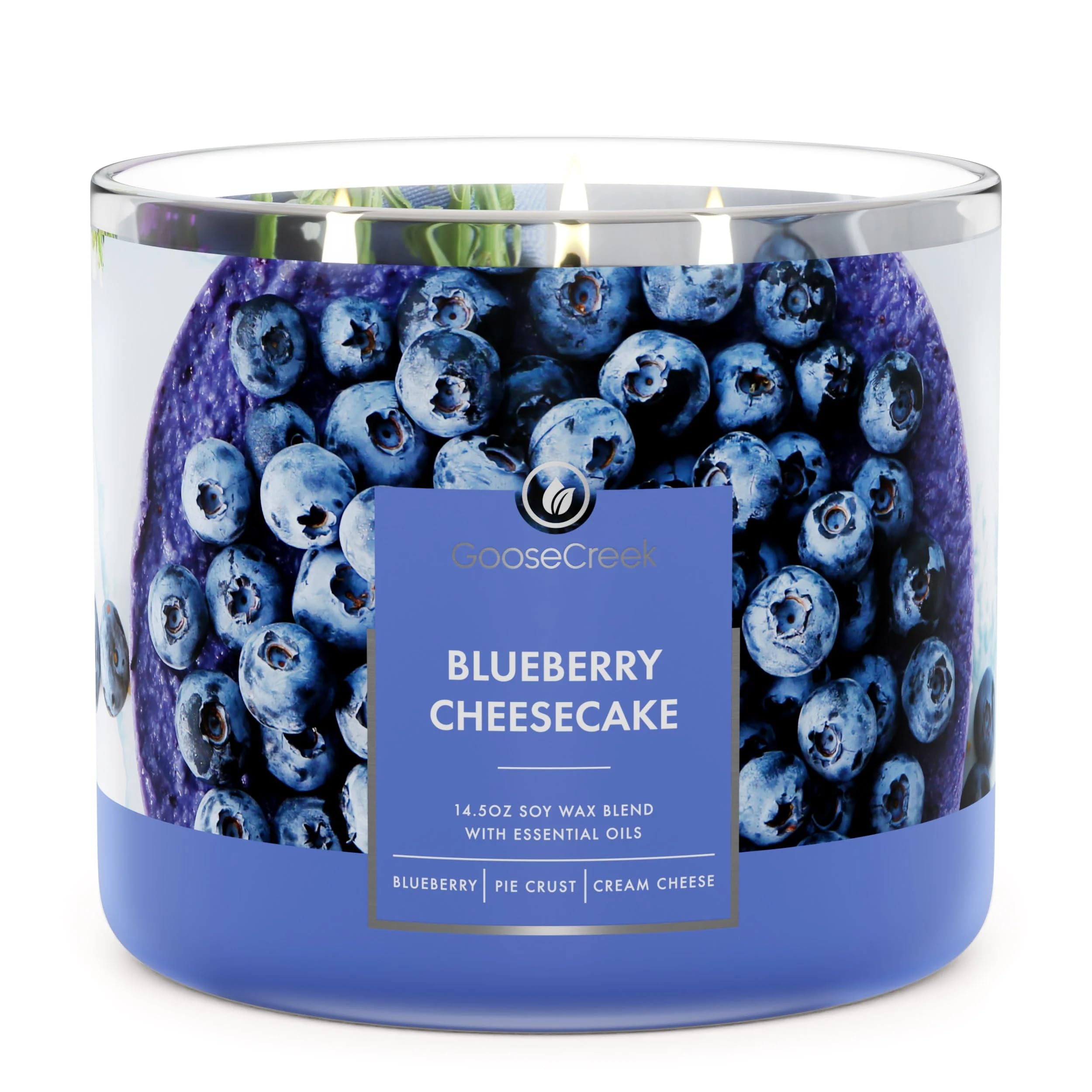 Goose Creek Blueberry Cheesecake Large 3-Wick Scented Candle