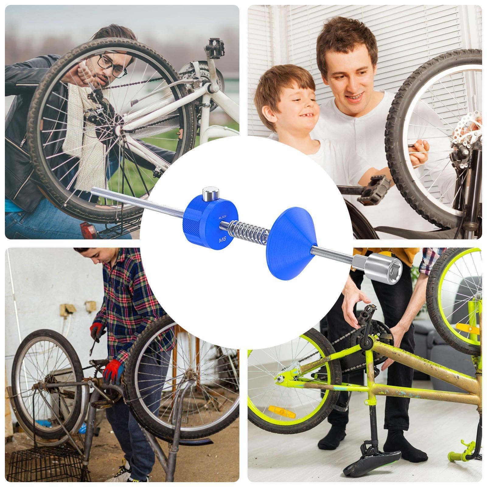 Estrattore Guarnitura Bici Chiave a a Sgancio Rapido | Attrezzo per Movimento Centrale per Staffa Pedale Ciclismo Strada Officina