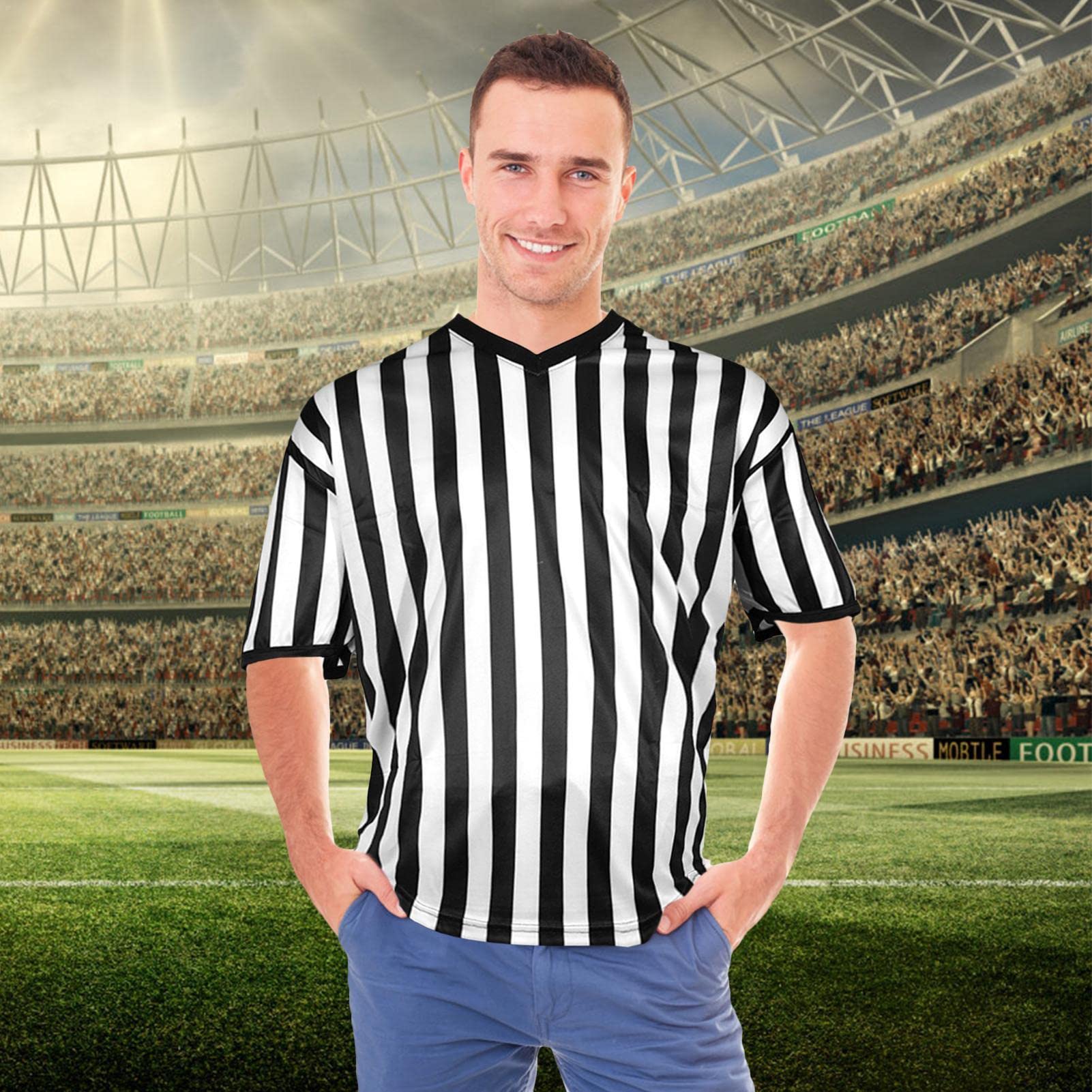 Daphne Costume Adult 2 Sets Referee Border Flag Football Referee Cards ...