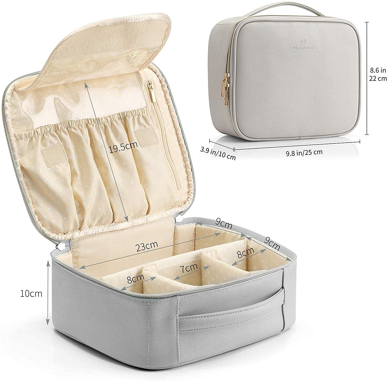 Support de Rangement Bijoux, Sac à cosmétiques Portable