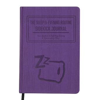 Habit Nest Sleep & Evening Routine Sidekick Journal A journal that coaches you through maximizing sleep quality & building a nightly routine that improves your quality of life.