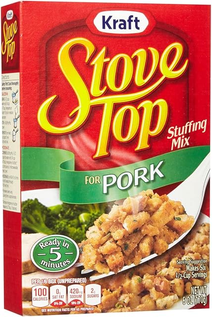 Kraft stovetop Stuffing For Pork 170G