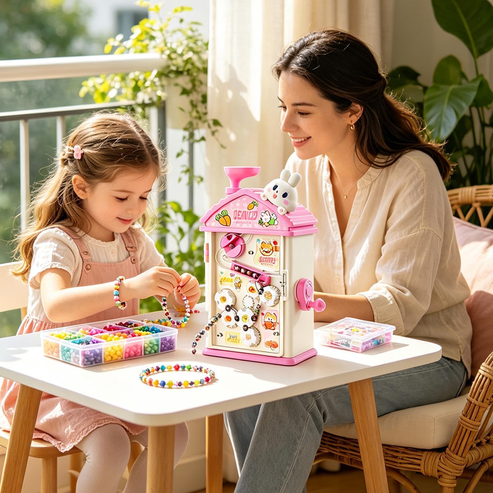 Kit Creazione Bracciali Per Bimbe Giochi Interattivi Divertenti Fai da Te a