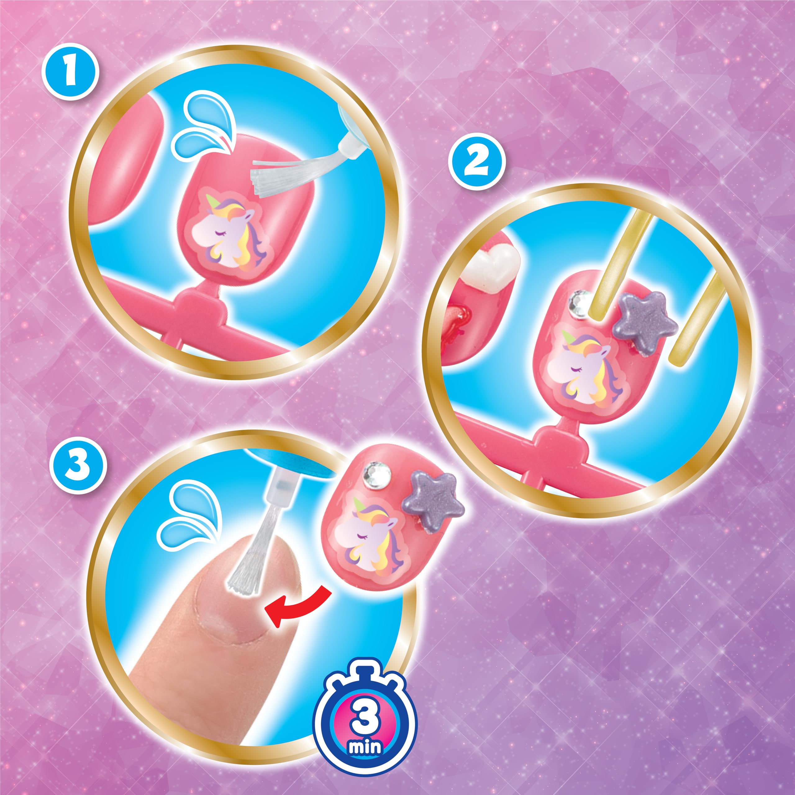 Aquabeads Nail Studio- 35027 Aquabeads Studio paznokci, zestaw startowy