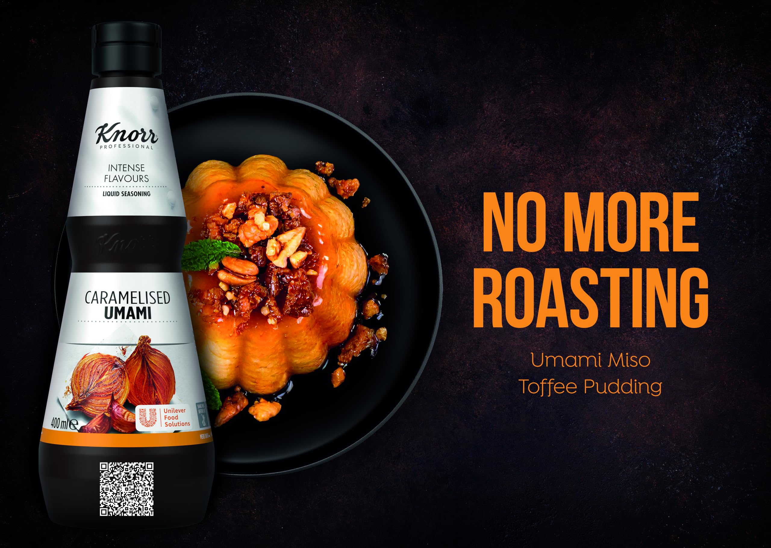 Knorr Professional Intense Flavours Umami - Umami líquido aromatizante caramelizado, 400 ml