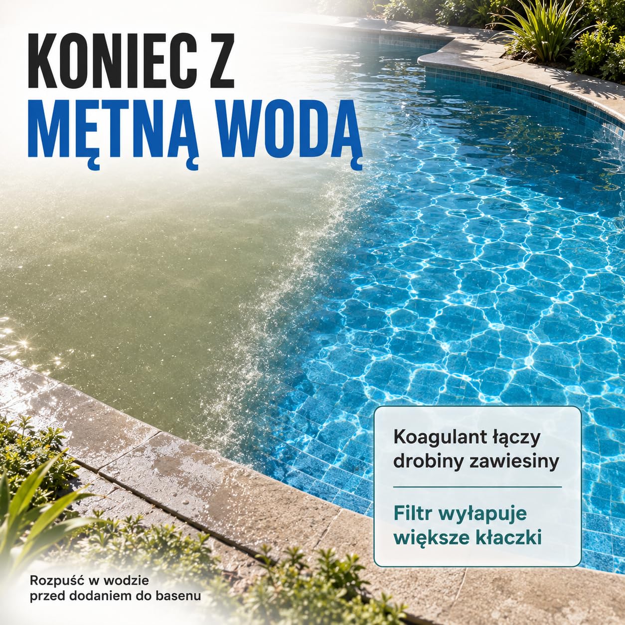 GiDeli Siarczan glinu 5 kg proszek 100% czysty – flokulant do uzdatniania wody i oczyszczania basenu – delikatny środek do zakwaszenia gleby do niebieskich hortensji – sól izolacyjna i środek do