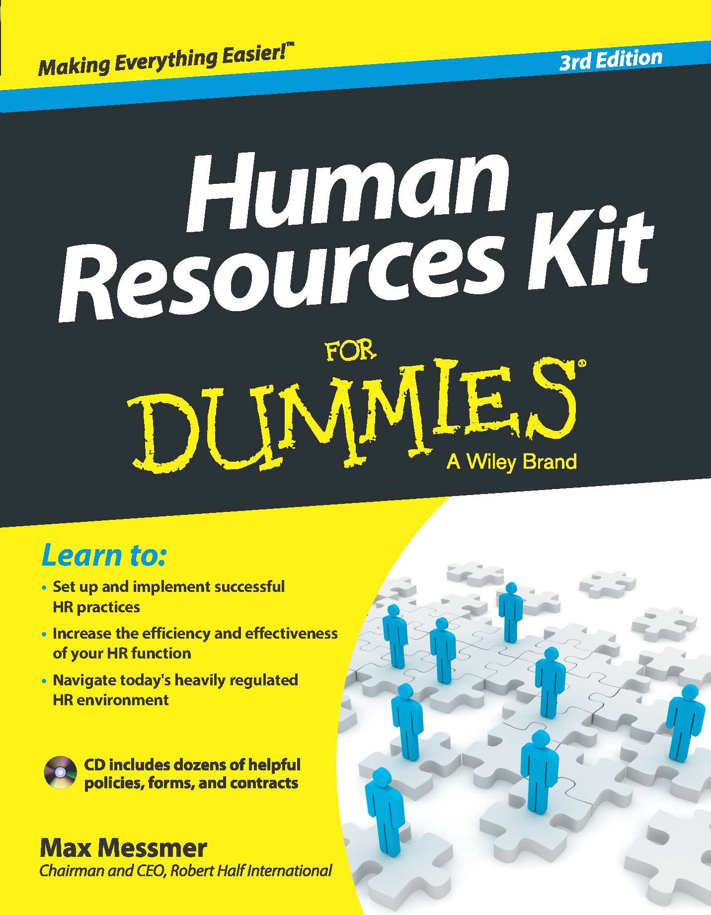 Human Resource Kit for Dummies, 3ed