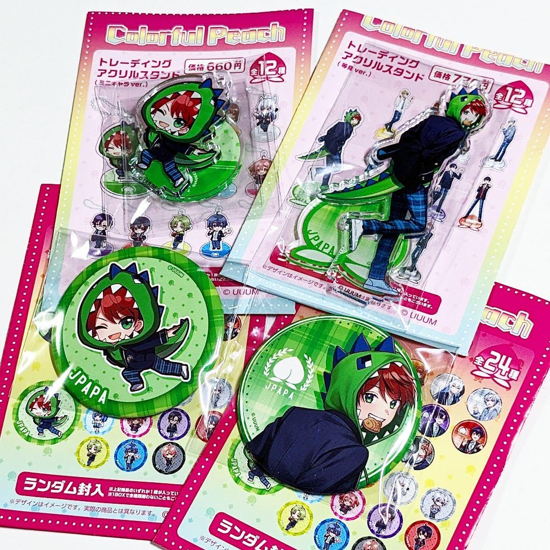 Amazon.co.jp: カラフルピーチ からぴち ファミマ アクリルスタンド 缶  