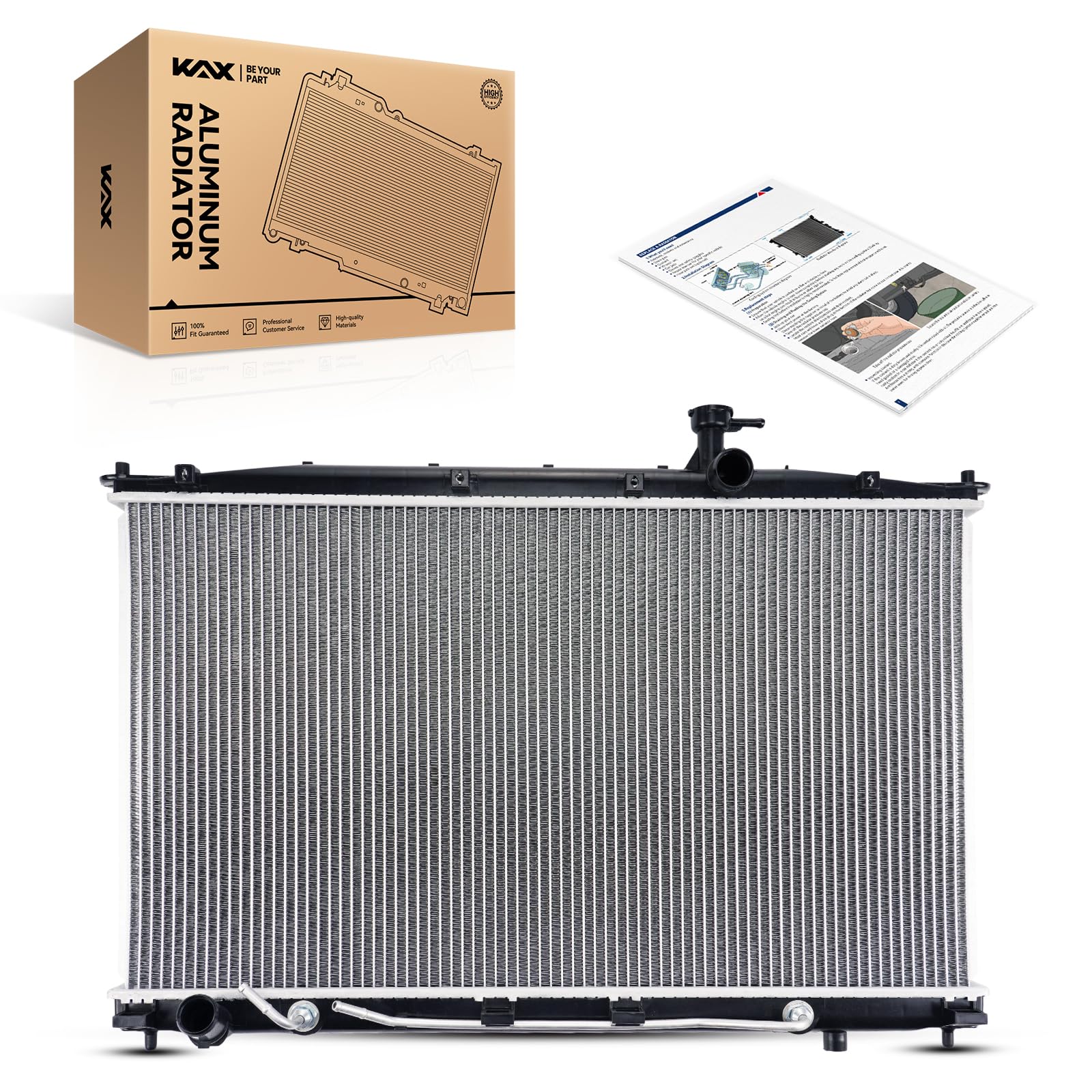 KAX CU2997 KAX Radiator Fits for 2007-2009 Hyundai Santa Fe