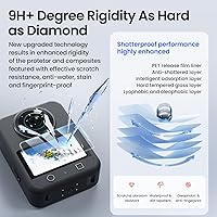 Vista 7 de OSMO 360 - Funda de aluminio de liberación rápida con marco de metal con tapa de lente de silicona Protector de pantalla para DJI OSMO 360 Kit