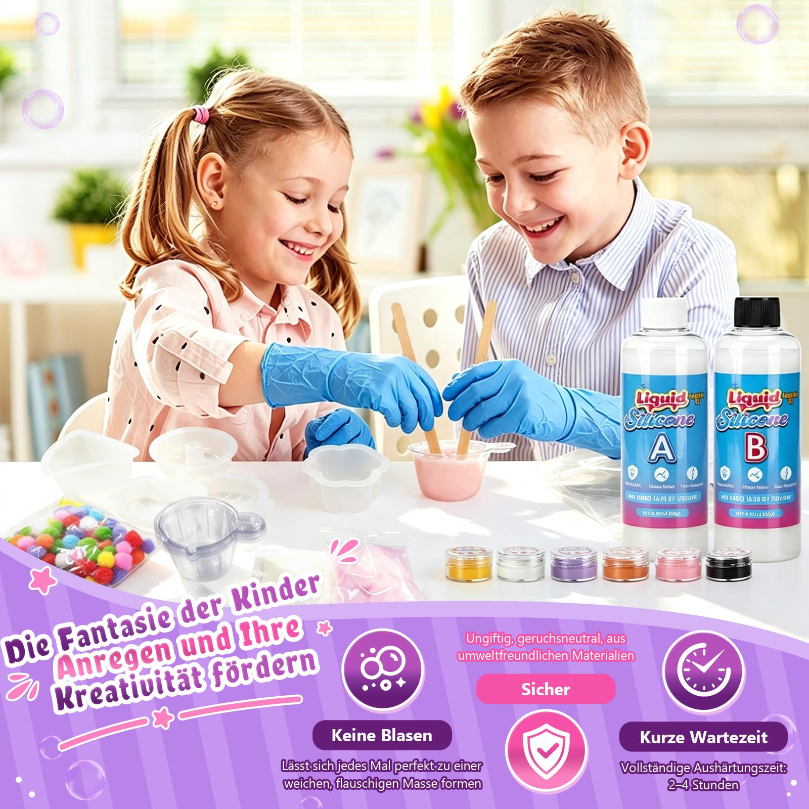 Squishy Selber Machen Set Squishies Selber für Kinder & Erwachsene