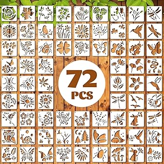 28 DIY Glass Bottle Craft Ideas to Upgrade Your Home Decor 19 72 Pcs Botanical Stencils Set, Reusable Butterfly & Flower Painting Temp...