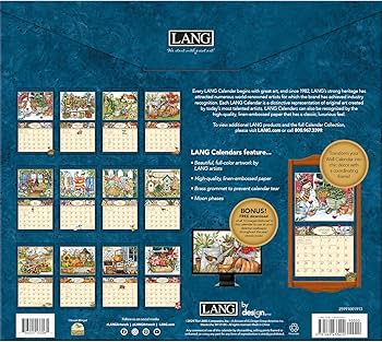 Amazon.com: Lang, Heart and Home by Susan Winget 2025 Wall