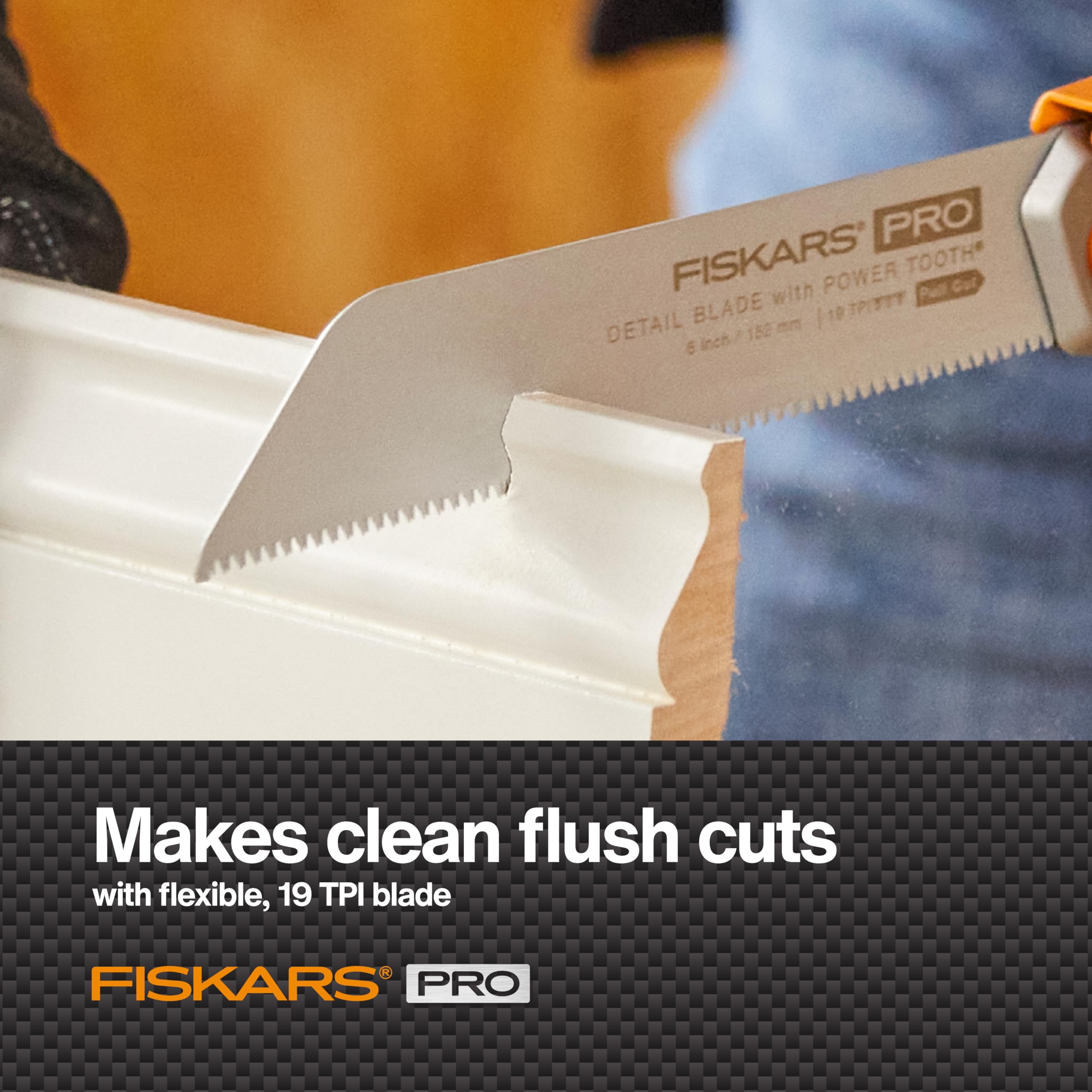 Fiskars Pro Detail Pull Saw - Compact & Safe -7