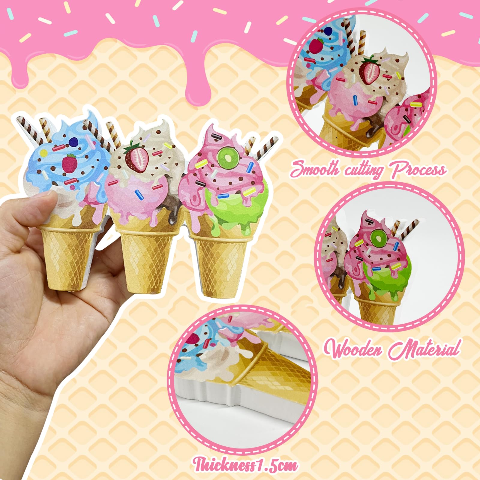 本日発送 新品未使用　Decoration Ice Cream jsk Decoration Ice Cream JSK by Angelic Pretty