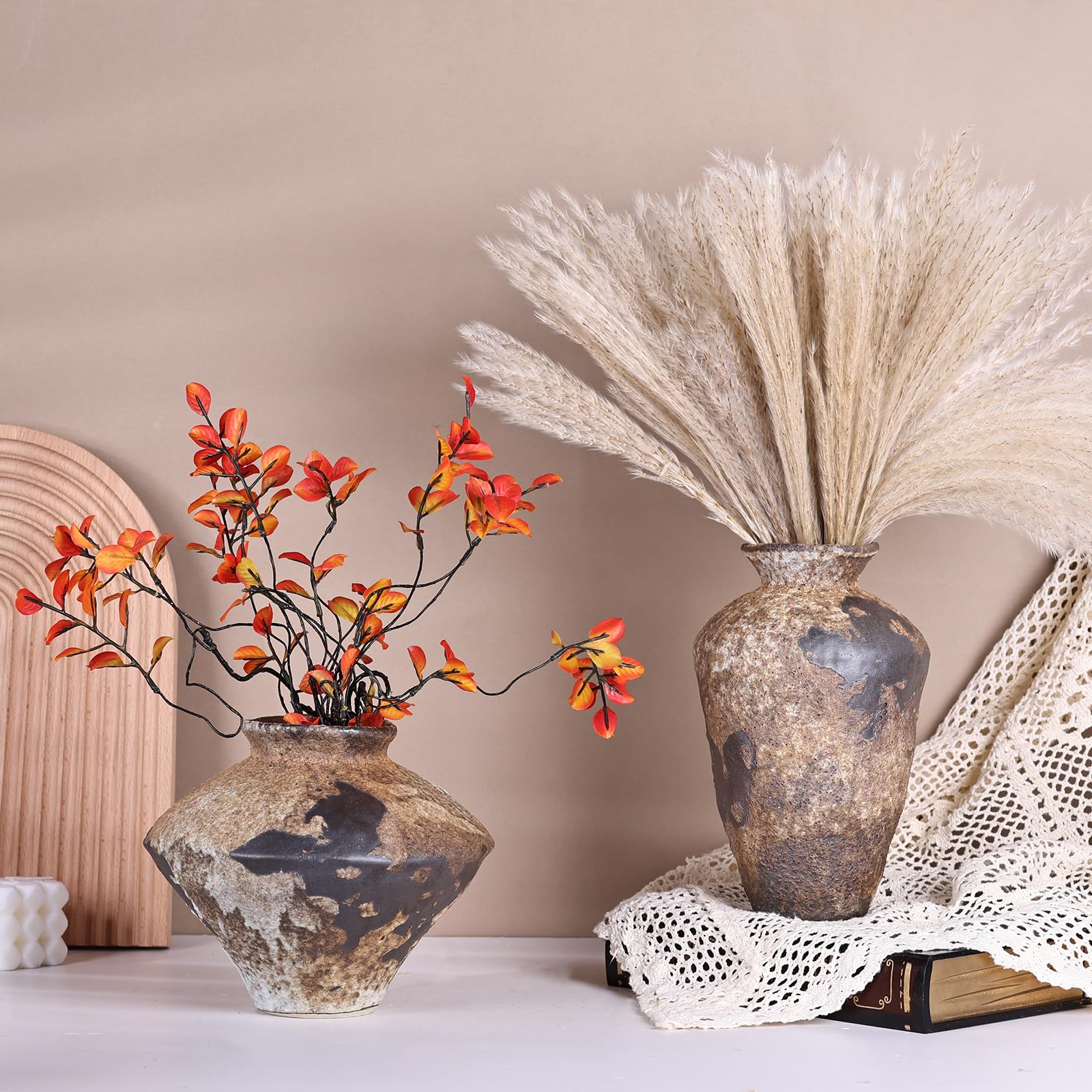 Amazon.co.jp: 小さな石の花瓶 素朴なホームデコレーション