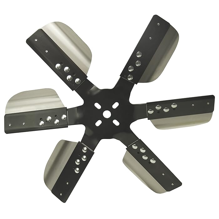 Buy Derale 17617 Heavy Duty Fan Blade Series 1000 17" Stainless Steel