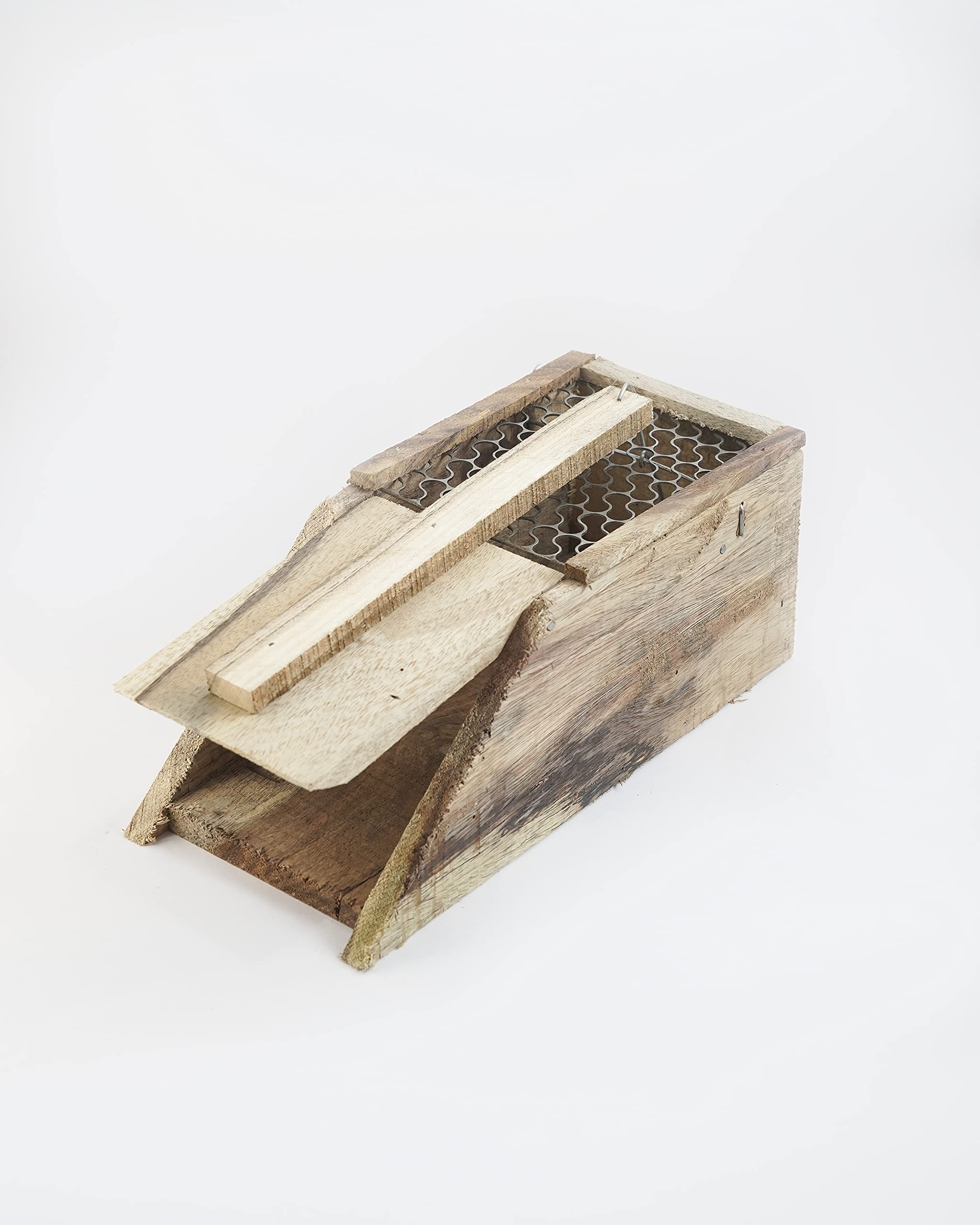 Buy Wooden Small Animal Humane Live Rat Cage Traps for House Indoor Use