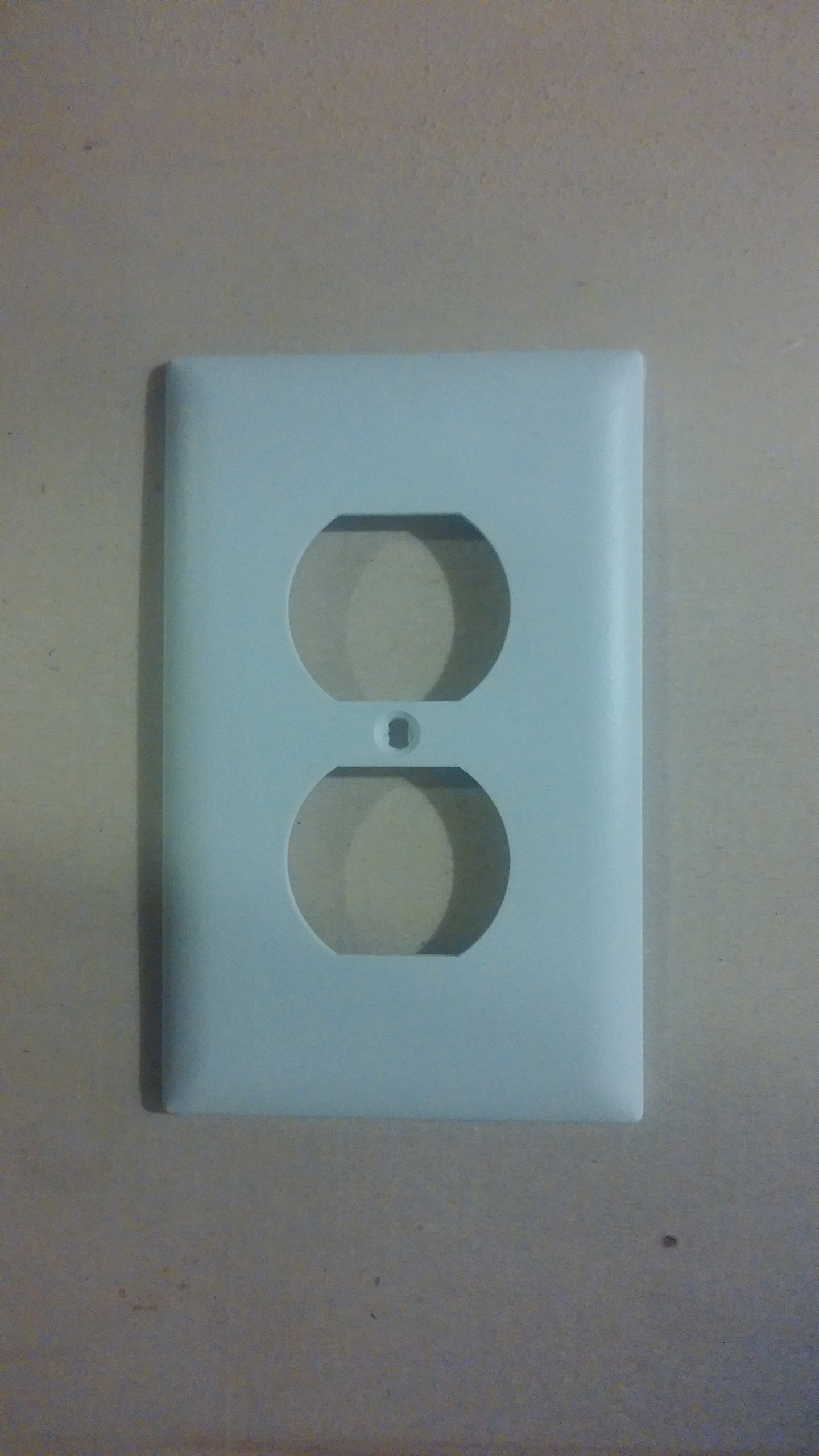 PASS & SEYMOUR TP8WCC100 1 Gang Wall Plate, White