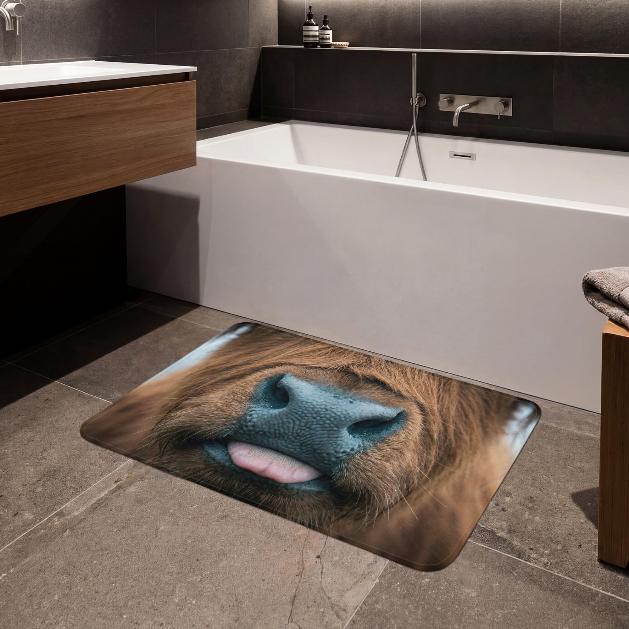 Alfombra Baño Decoracion Bathroom Mat Non Slip Shower Lavable