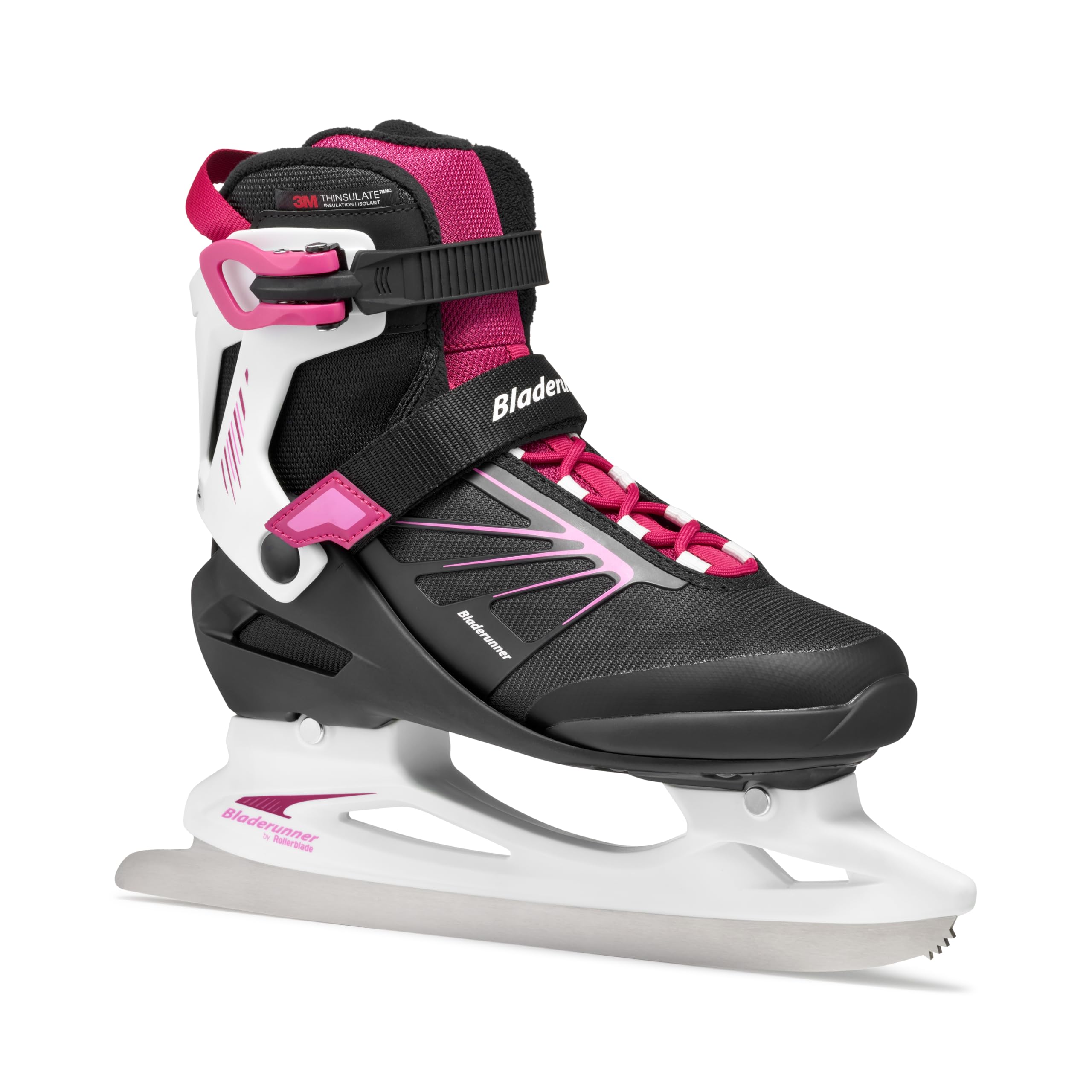 Bladerunner Igniter XT Ice W Pattini da ghiaccio, Donna, Nero/​Fucsia, 38