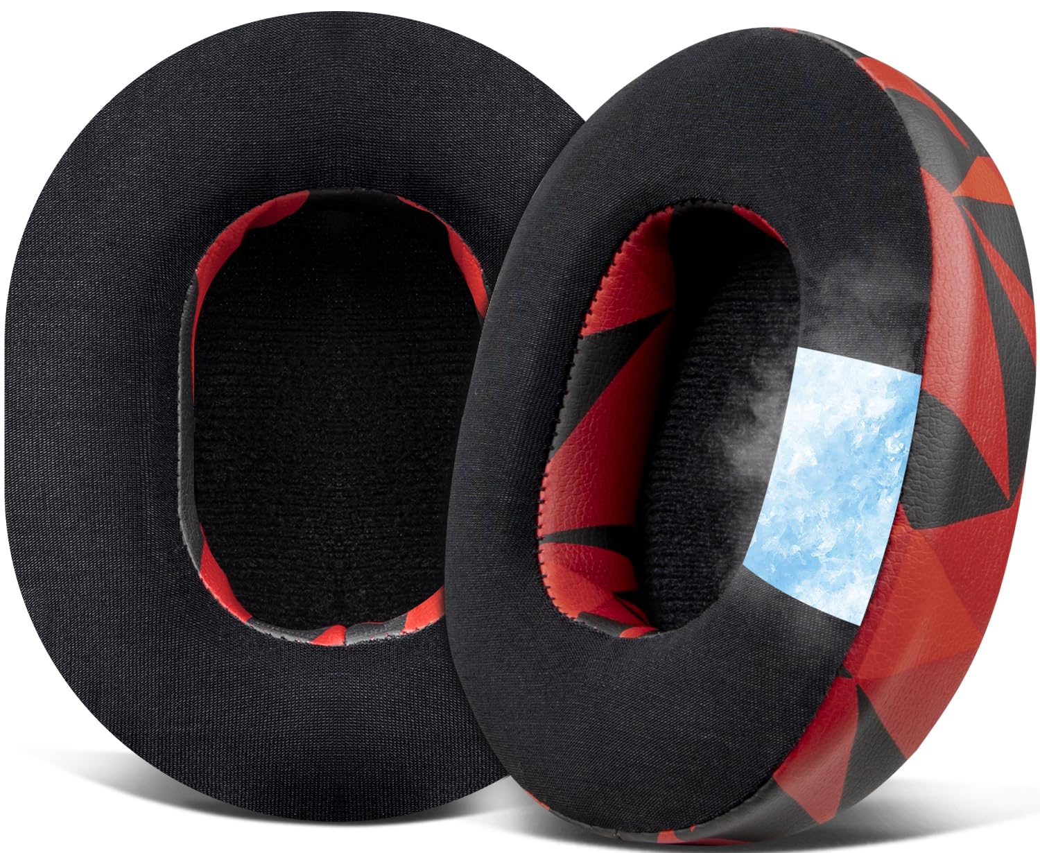 SOULWIT Cooling-Gel Replacement Earpads for Skullcandy Hesh 3/ANC/Evo & Crusher Wireless/ANC/Evo & Venue ANC Over-Ear Headphones, Ear Pads Cushions
