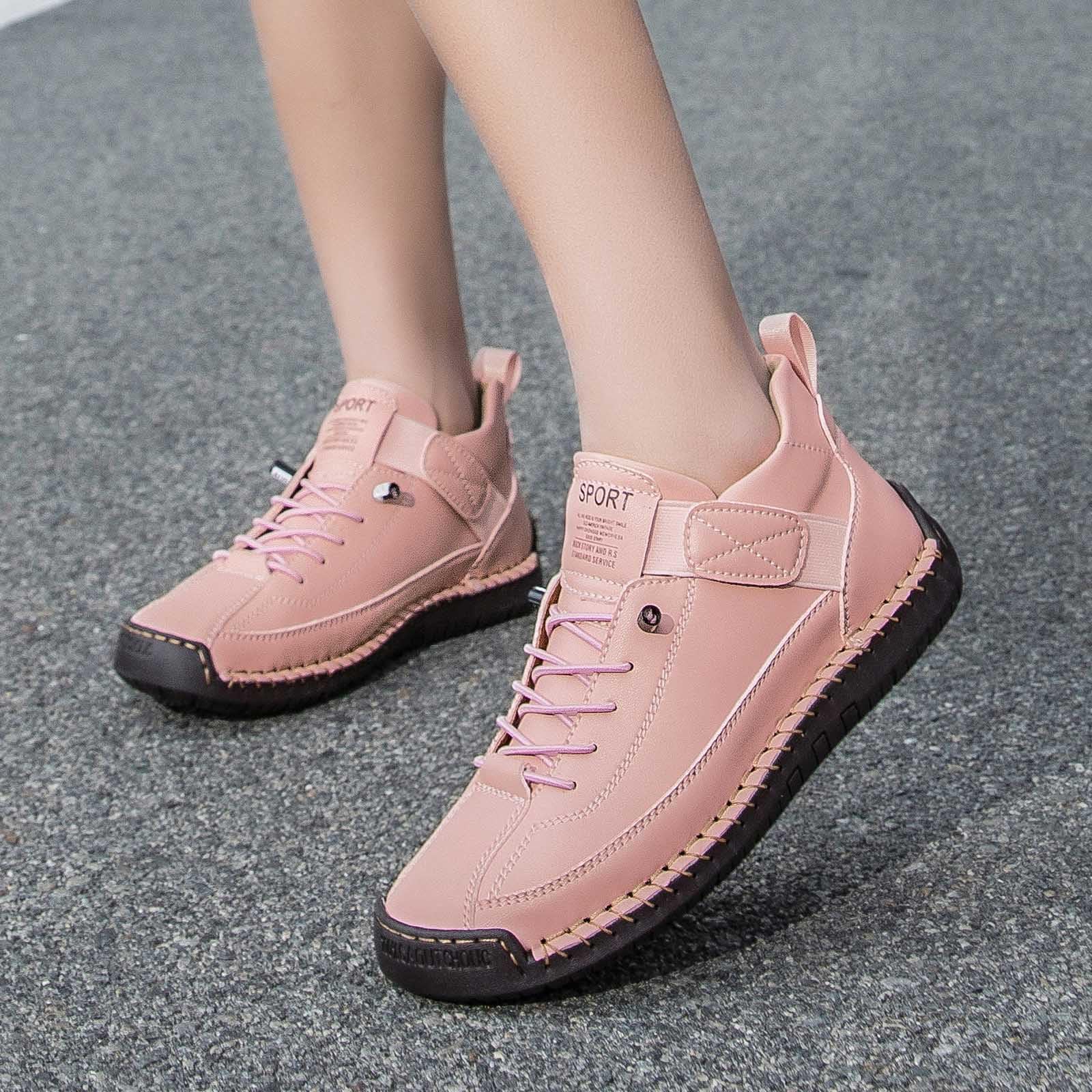 Scarpe Ortopediche Donna Senza Lacci Leggere Ciabatte Casa Scarpe da Casa Morbida Sneakers Sneakers da Camminata Outdoor Traspirante e Confortevole Traspirante Antiscivolo Leggere per Il Tempo Libero