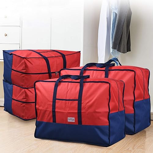 Miniatura 6 de AI-LAFU - 1 bolsa de almacenamiento para ropa, bolsa de almacenamiento fuerte para cena de gran capacidad, bolsas organizadoras de tela Oxford