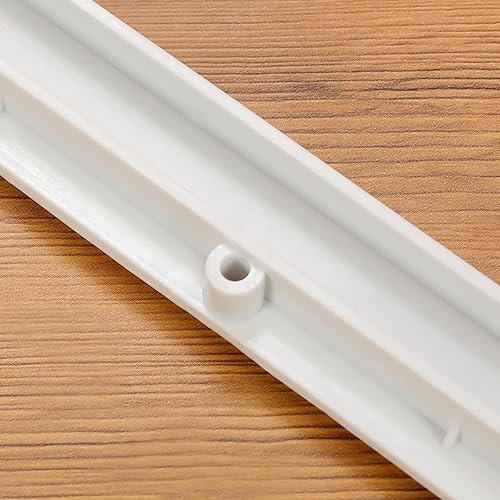 Miniatura 8 de HECASA Riel deslizante para refrigerador compatible con Frigidaire Refrigerador de repuesto para número de pieza 240530601 240460401 917557 AH430916