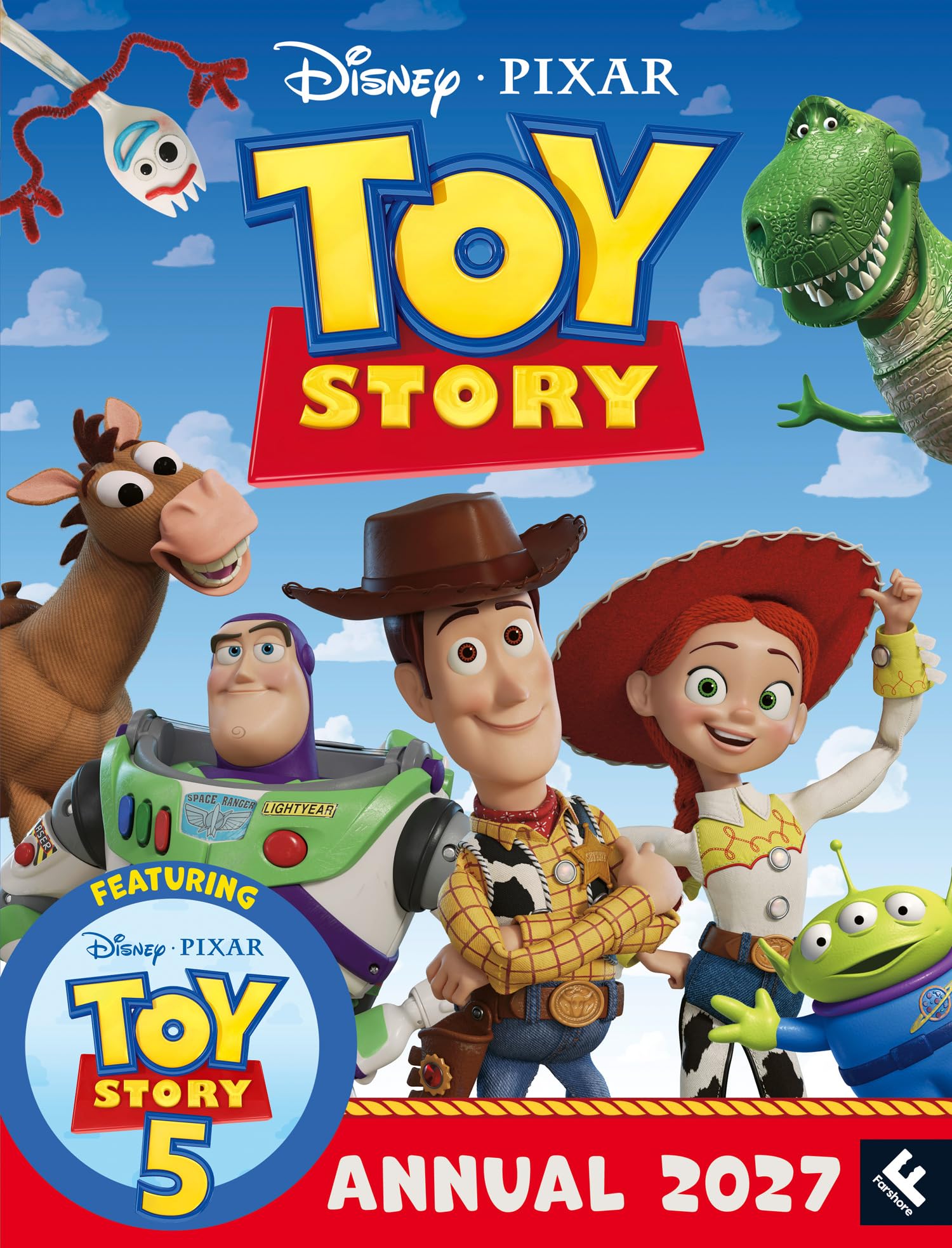 Disney Pixar Toy Story Annual 2027: action-packed annual based on the Toy Story movies with illustrated stories, activities and more – the perfect gift for kids from 3 and up!