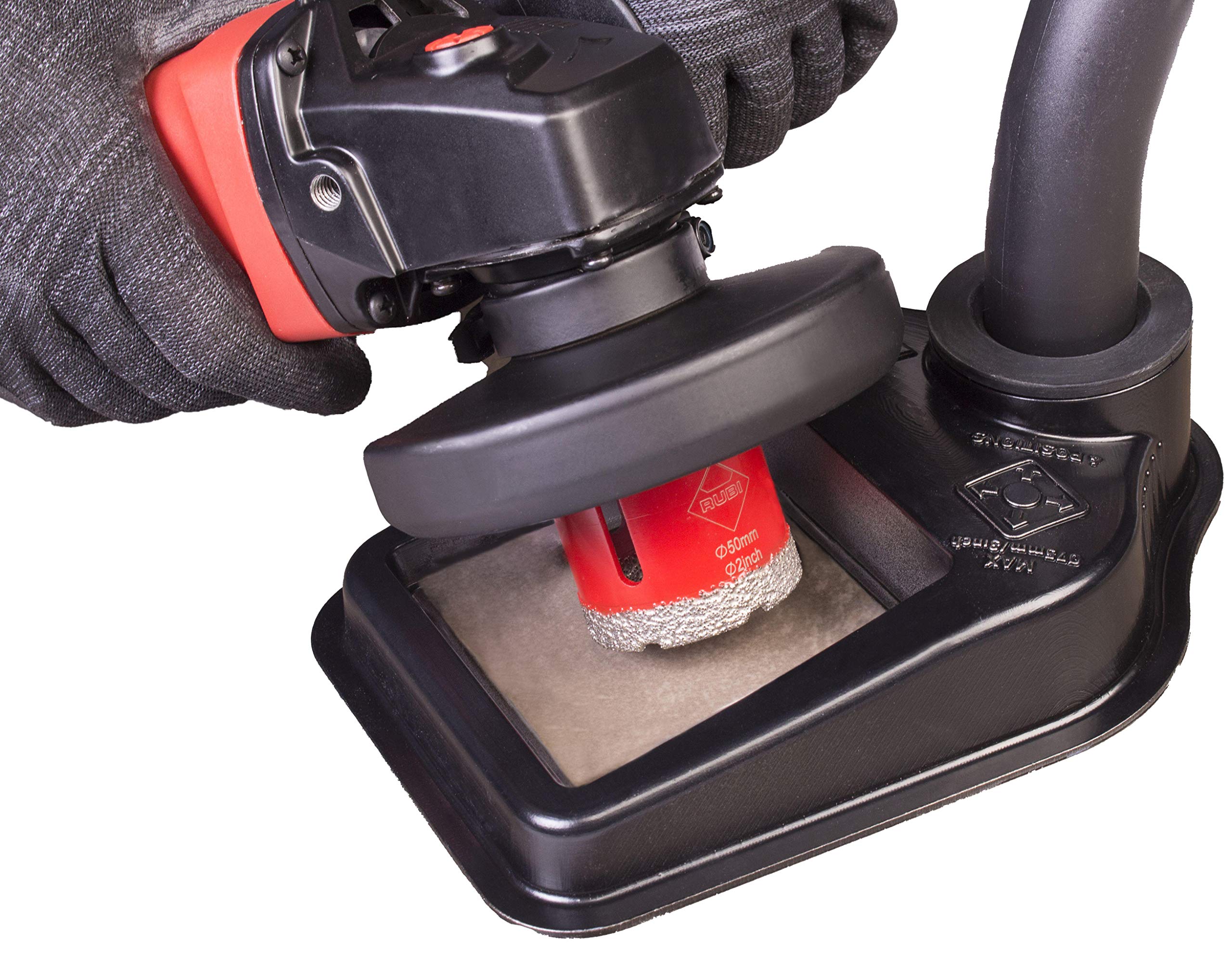 Rubi Zero Dust | Aspirador de polvo con ayuda de perforación para coronas de perforación