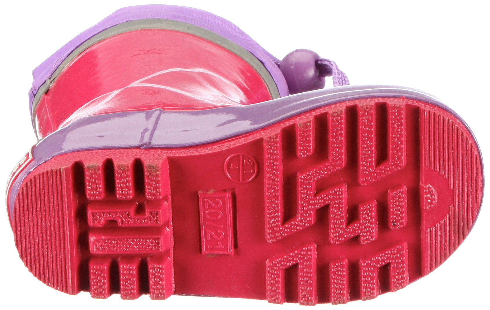 Playshoes Uniseks - dzieci Kalosze BiedronkaKalosze z naturalnego kauczuku, modne kalosze unisex z odblaskami, z motywem chrząszcza