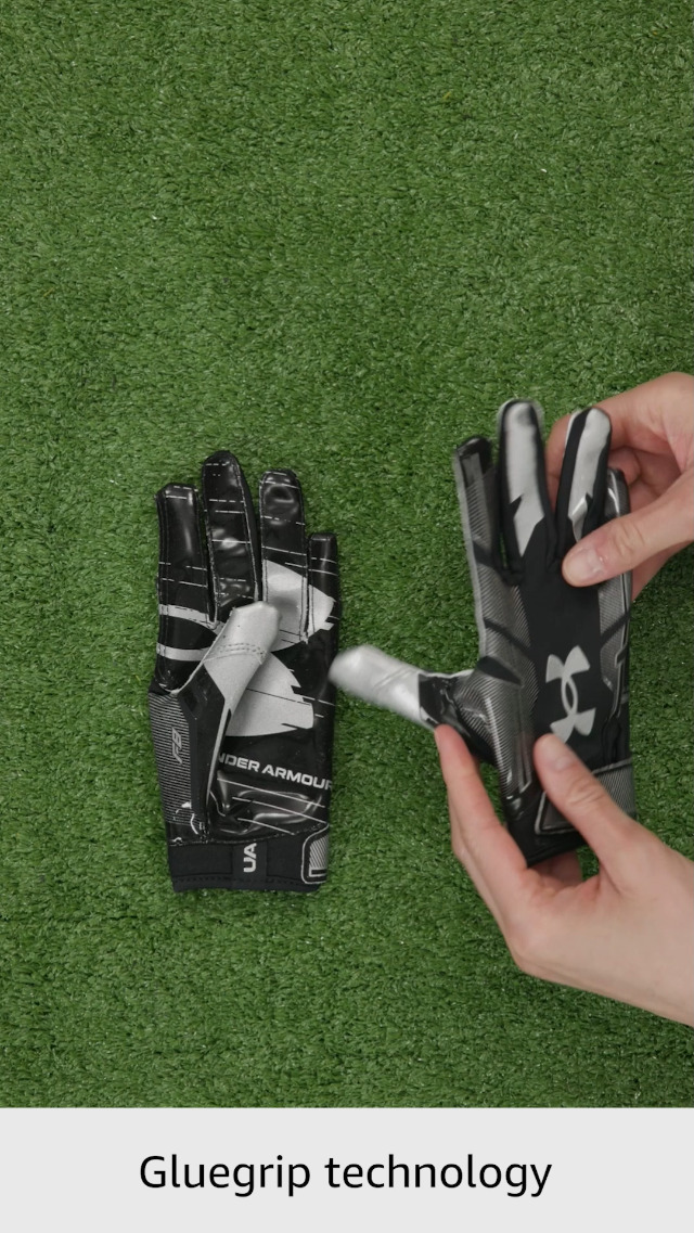 Amazon.com: Under Armour boys Youth F8 Football Gloves