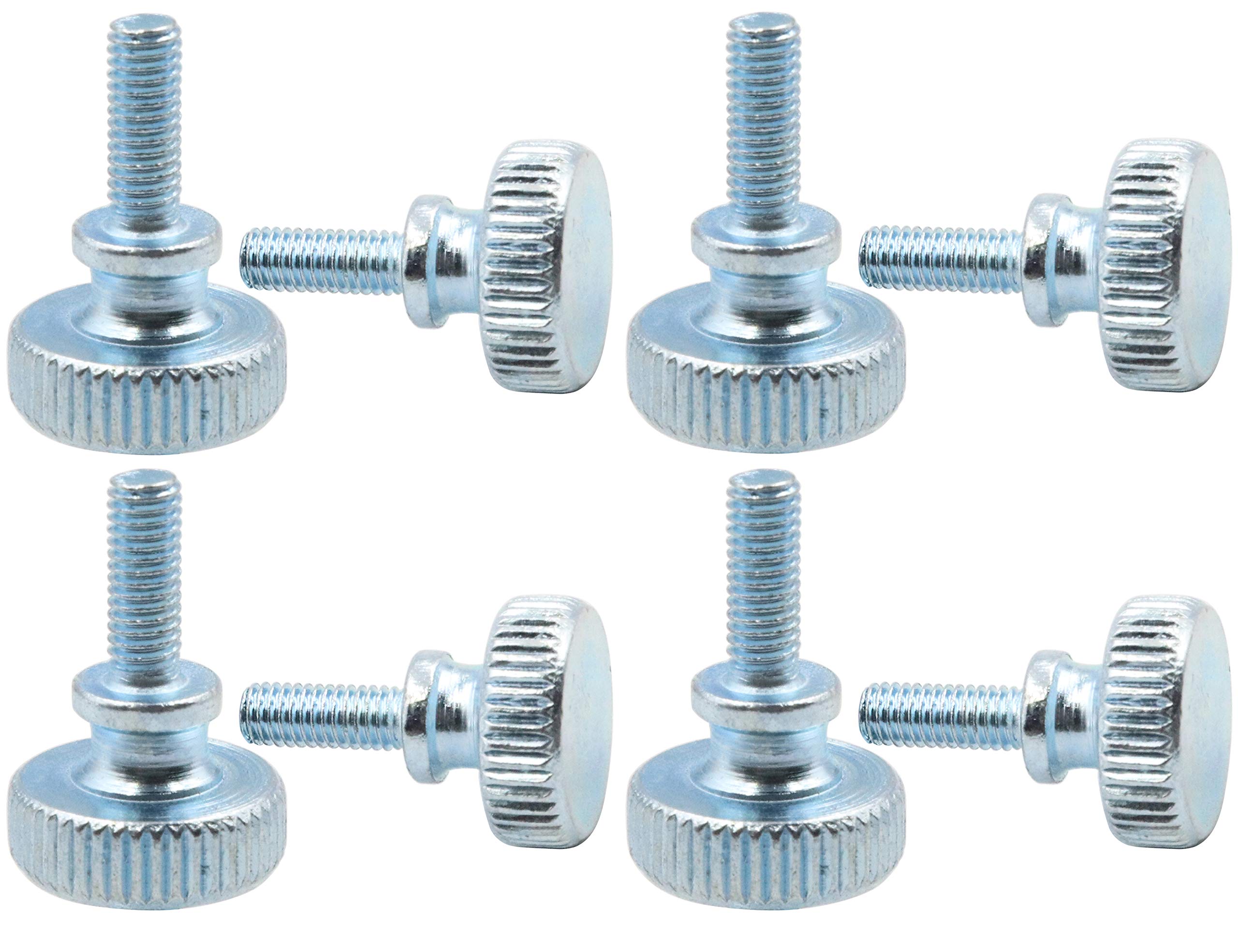 LBY Knurled Hand Screw Double Layer Step M3 x 6mm Combination Pack of 20 Pcs