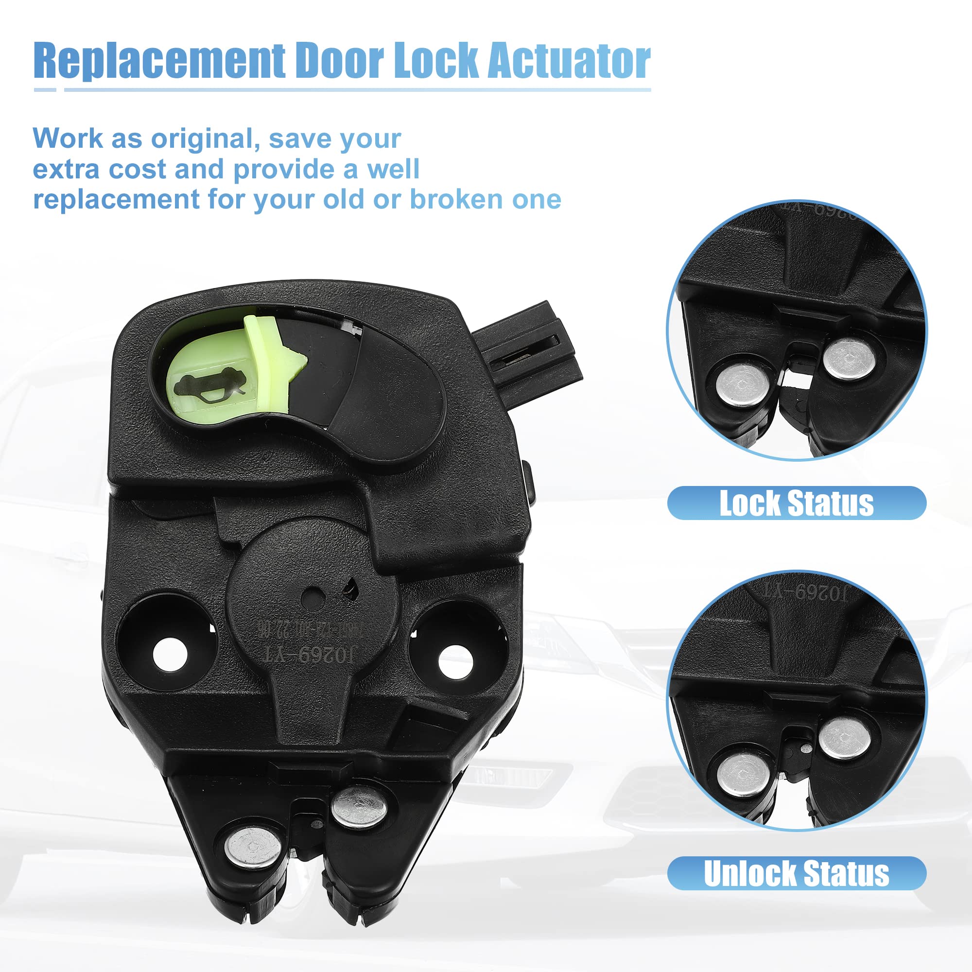 Amazon.com: X AUTOHAUX Rear Door Liftgate Tailgate Lock Trunk