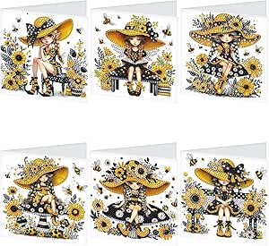 8Pcs 5D Diy Diamond Mozaïek Wenskaarten Kerst Verj... – Vicedeal