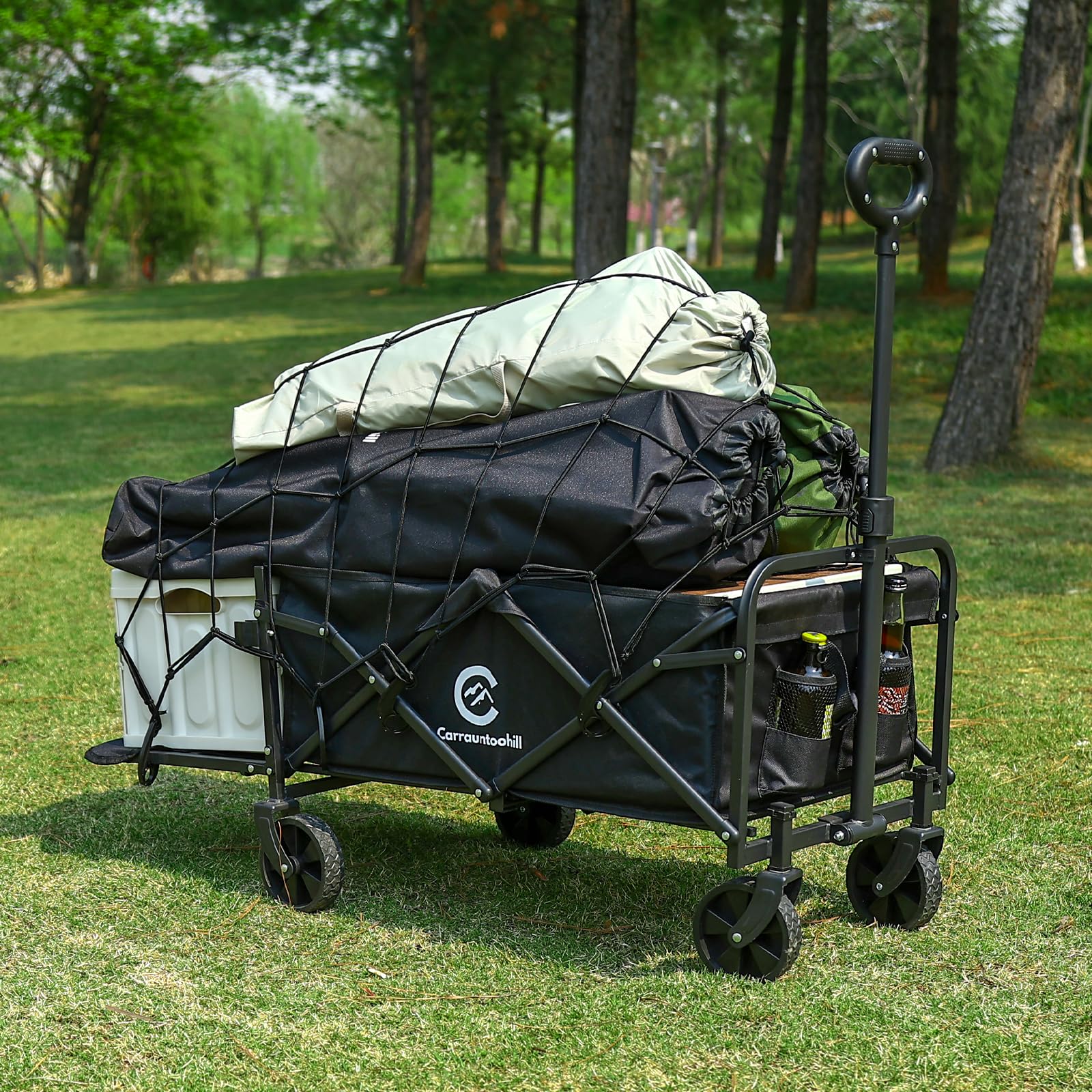 Amazon.co.jp: Carrauntoohill アウトドアワゴン 【後部展開可】100L大