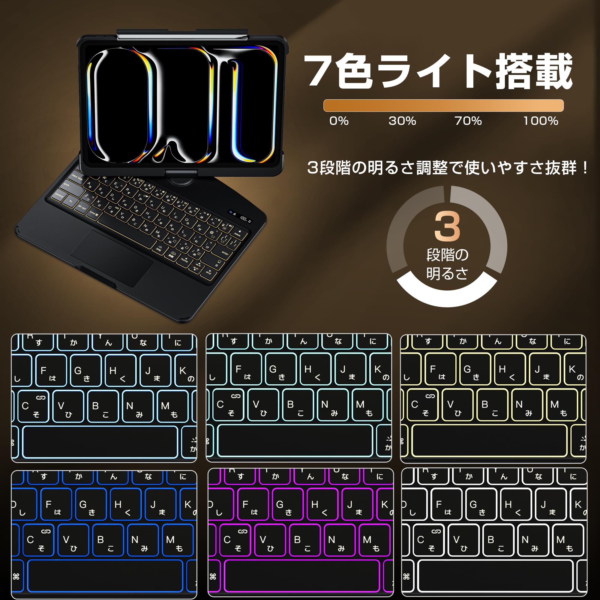 Amazon.co.jp: ifacemall ipad キーボード付きケース iPad Pro 第4世代