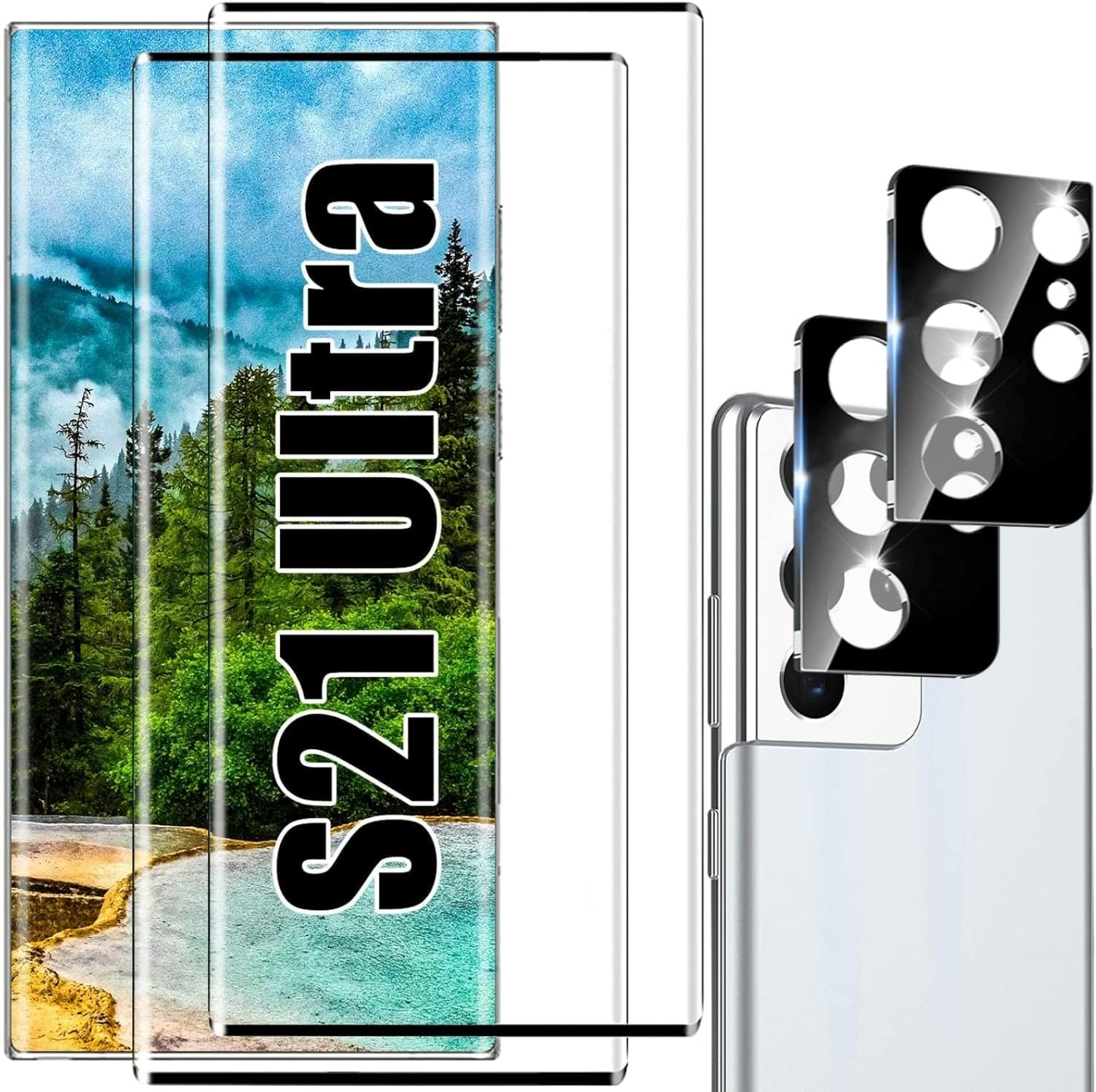 Samsung Galaxy S21 Ultra 5G Screen Protector, 22 Kuwait Ubuy