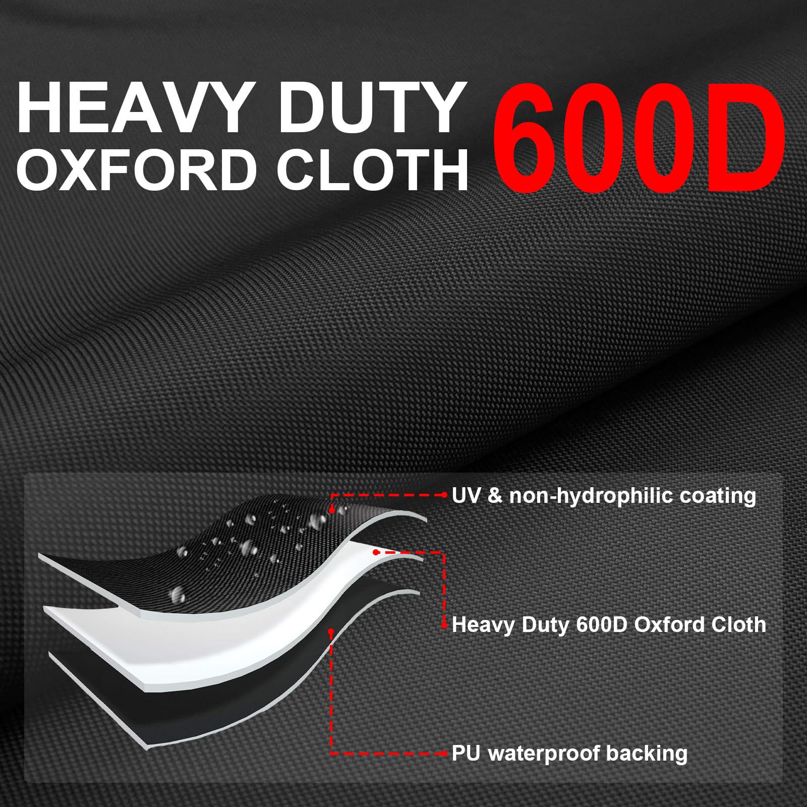 Copertura Protettiva Doccia Esterna Solare Tessuto Oxford 600D Resistente,Impermeabile,Antivento,Resistente ai Raggi UV Copertura Invernale per Doccia Solare,Nero (67 * 220cm)