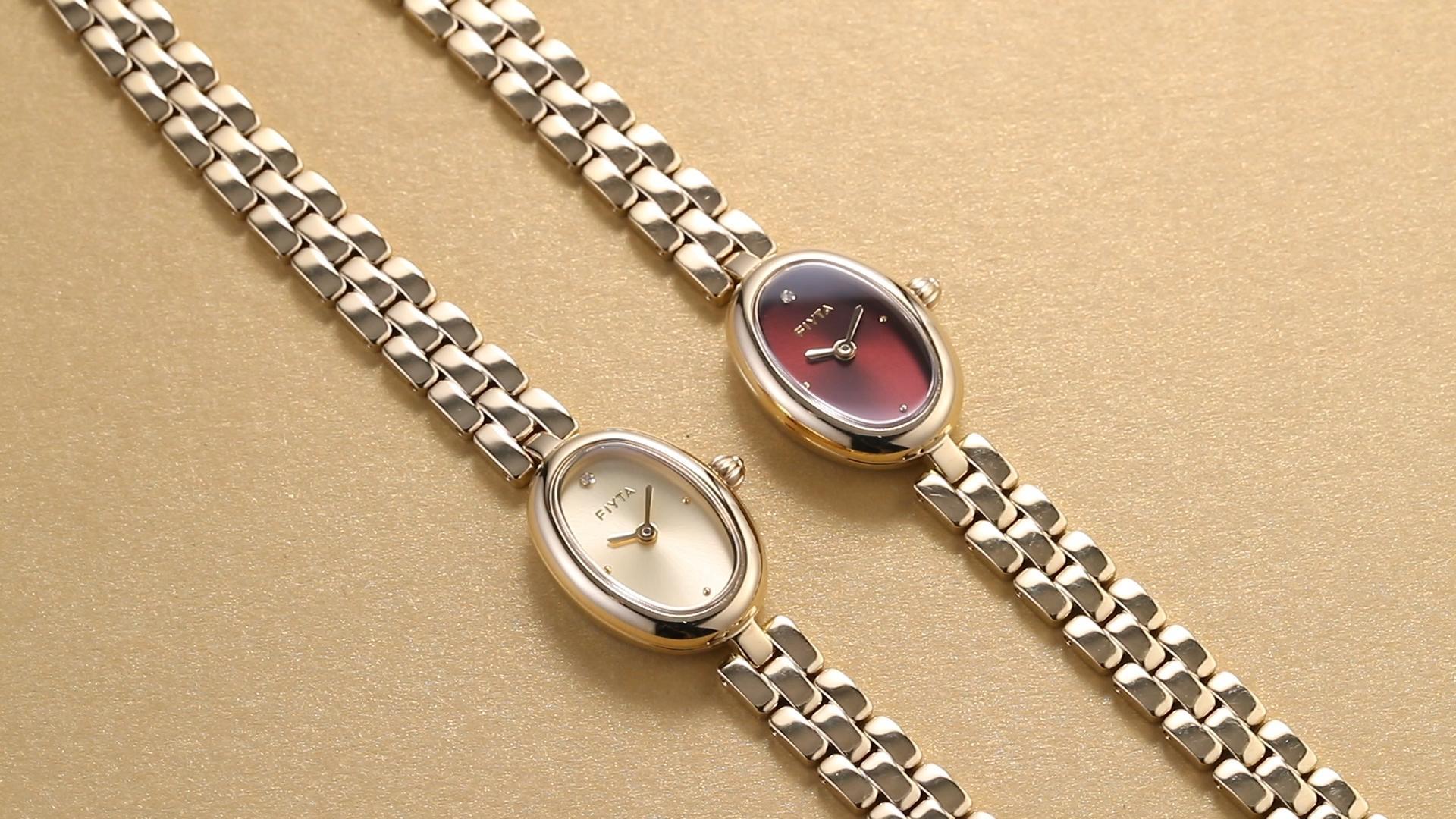 LETICIA(レチシア) VALLETTA(Gold) Amazon.com: FIYTA Women's Watch