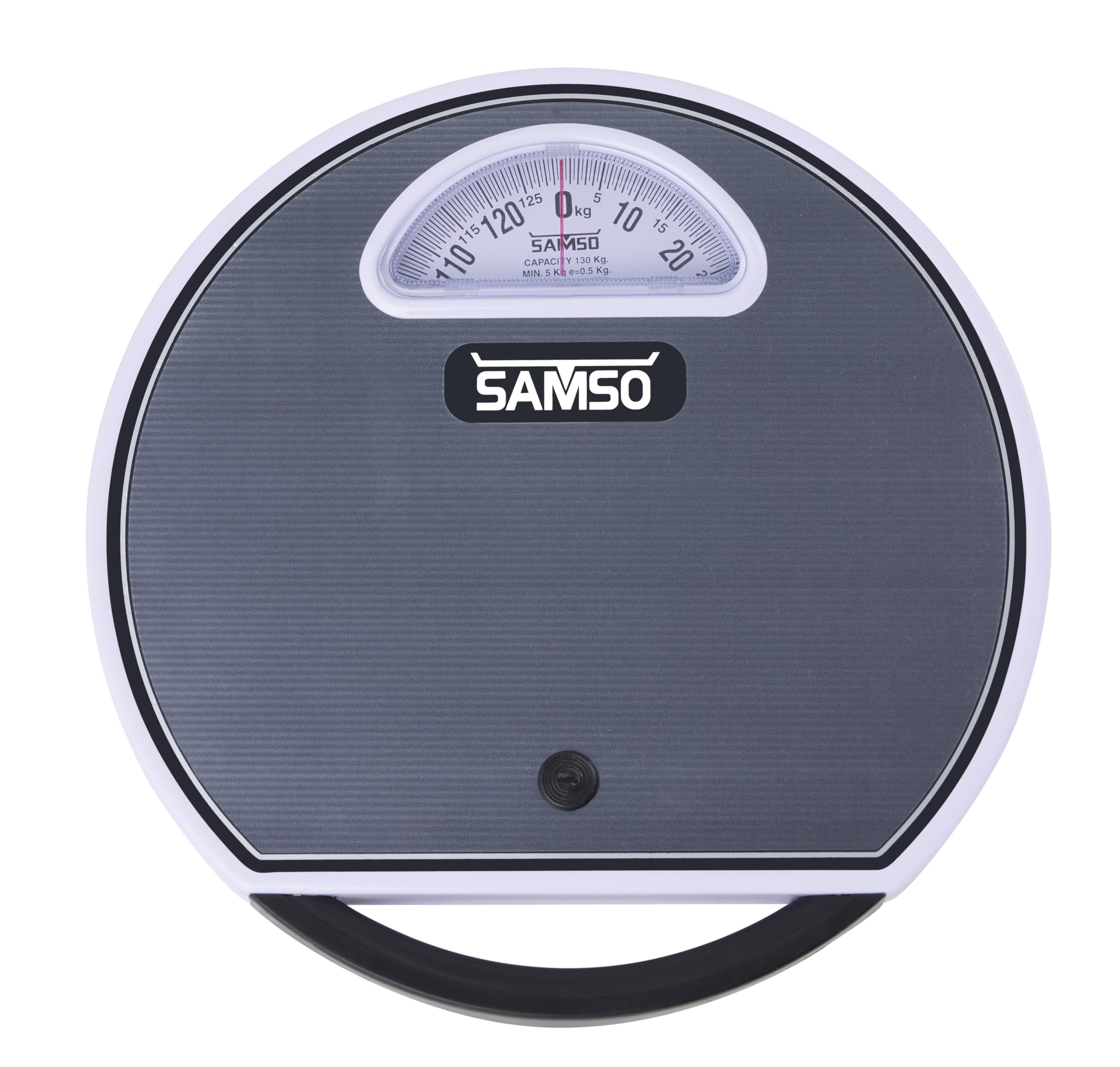 See full amazon price history chart for SAMSO Analog Weight Machine for Body Weight | Strong Full Steel Body with Anti Skid Mat | Portable | 130Kg Capacity | Made in India | 2 Year Warranty (Round) SAMSO Analog Weight Machine for Body Weight | Strong Full Steel Body with Anti Skid Mat | Portable | 130Kg Capacity | Made in India | 2 Year Warranty (Round) (B0CSWMYLW7) Amazon Price History, Amazon Price Tracker