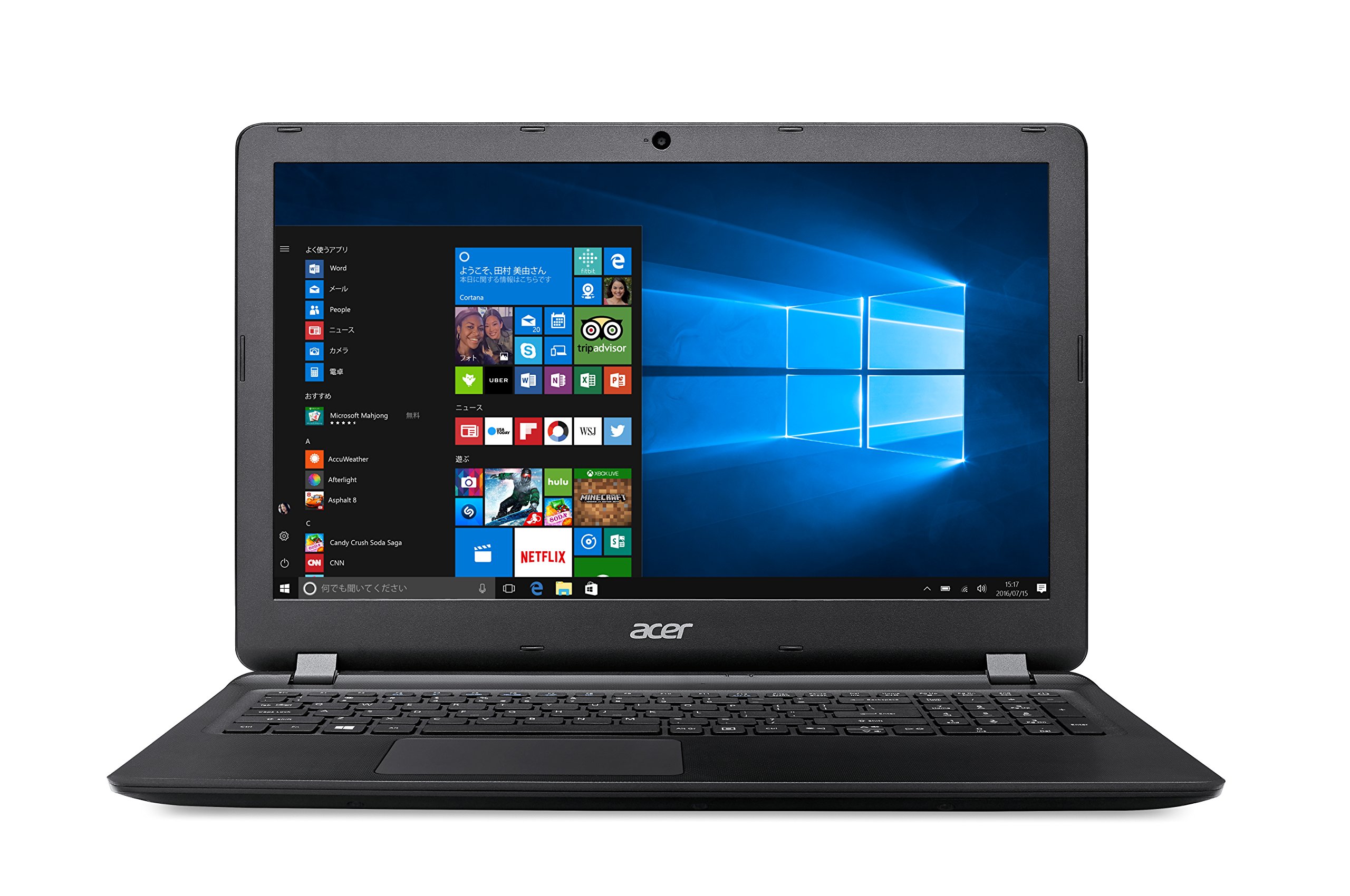 Amazon.co.jp: Acer ノートパソコン Aspire ES1-533-N14D/K(ブラック 