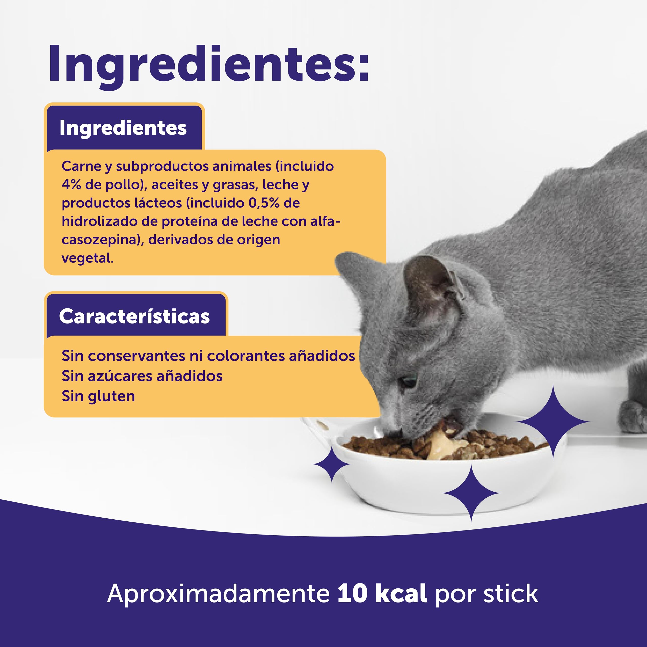 FELIWAY Happy Snack - Deliciosos y cremosos premios calmantes para gatos (6 sobres). Ayuda a los gatos a sentirse más tranquilos y a mejorar vuestro vínculo.