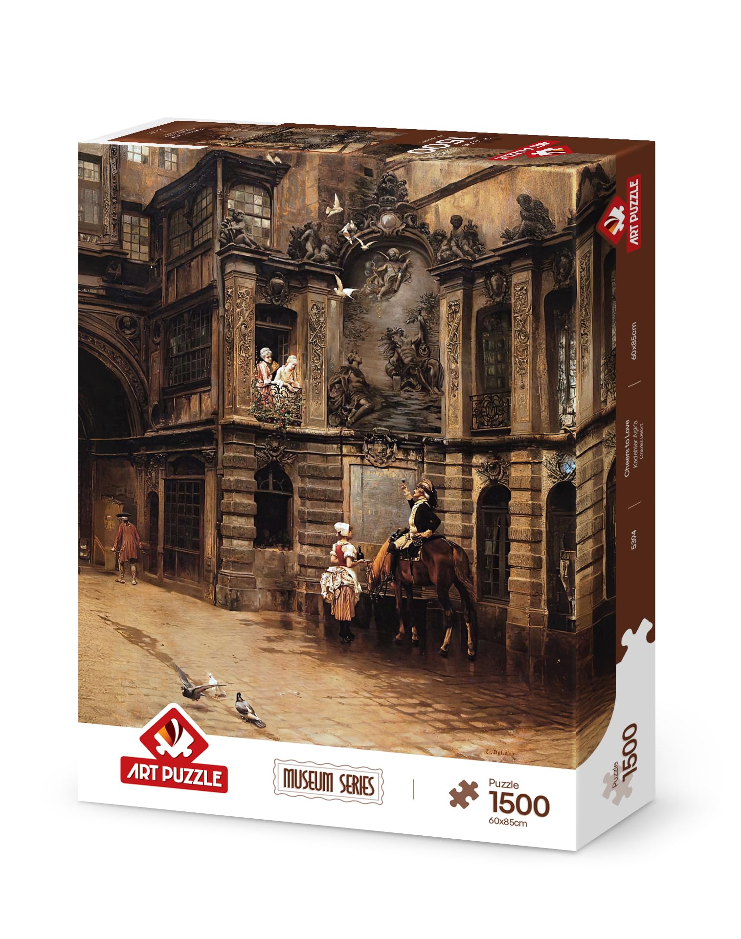 Puzzle 1500 pièces : Vive l'amour