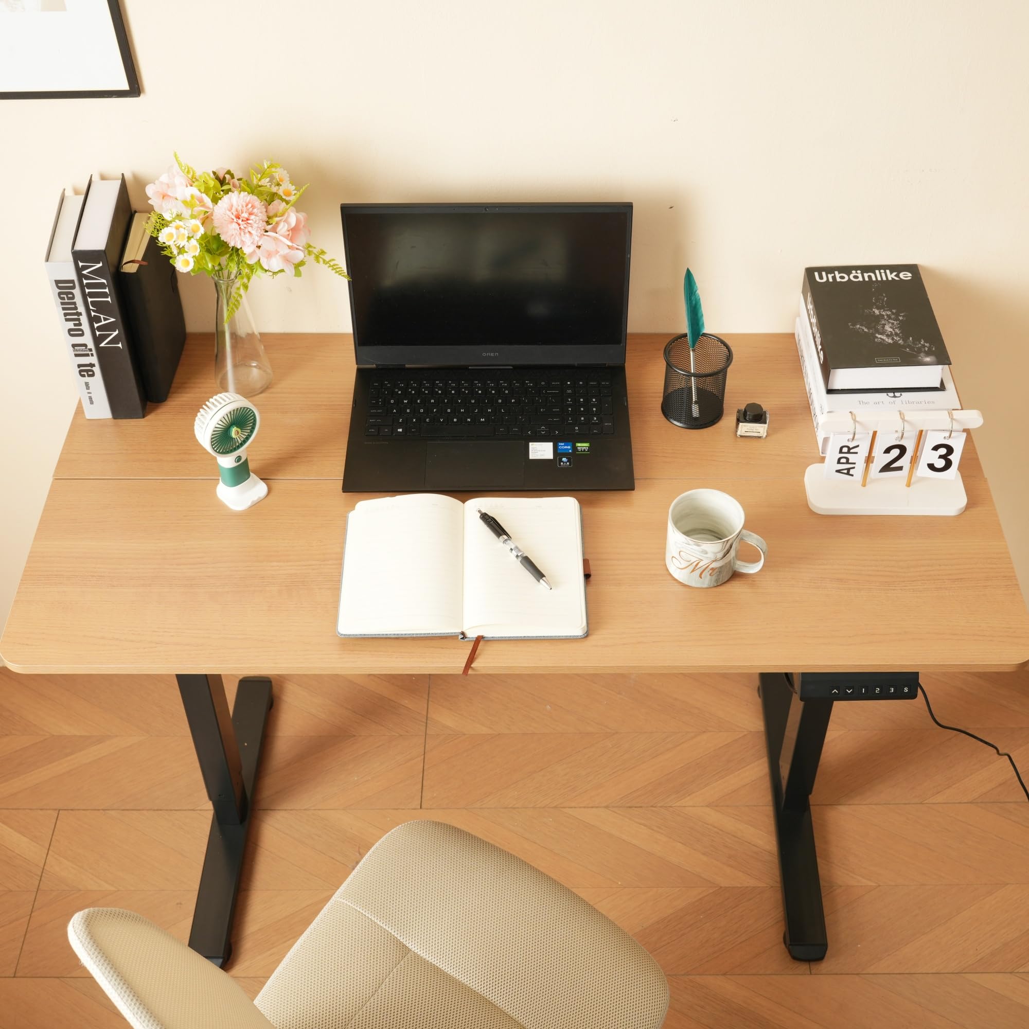 Amazon | 昇降デスク 電動昇降デスク スタンディングデスク 72-120cm