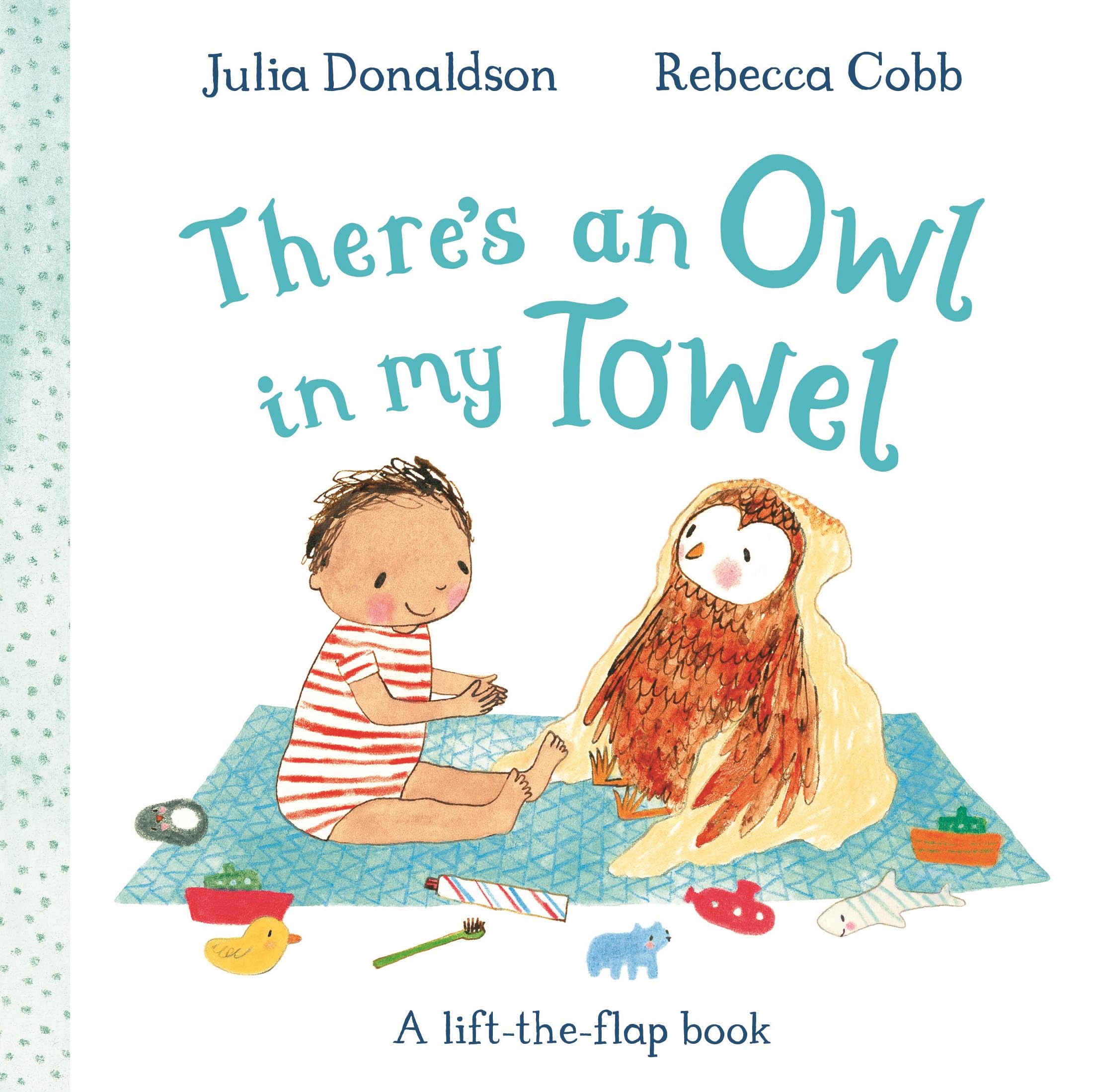 There's an Owl in My Towel: A lift-the-flap book