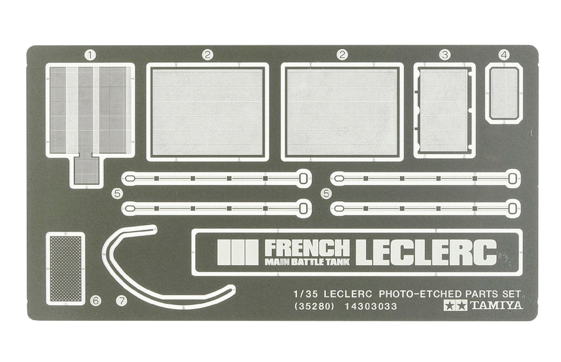 タミヤ 1/35 ミリタリーミニチュアシリーズ No.280 フランス陸軍 主力戦車 ルクレール用 エッチングパーツセット プラモデル用パーツ 35280 o7r6kf1 1/35 ミリタリーミニチュアシリーズ フランス主力戦車